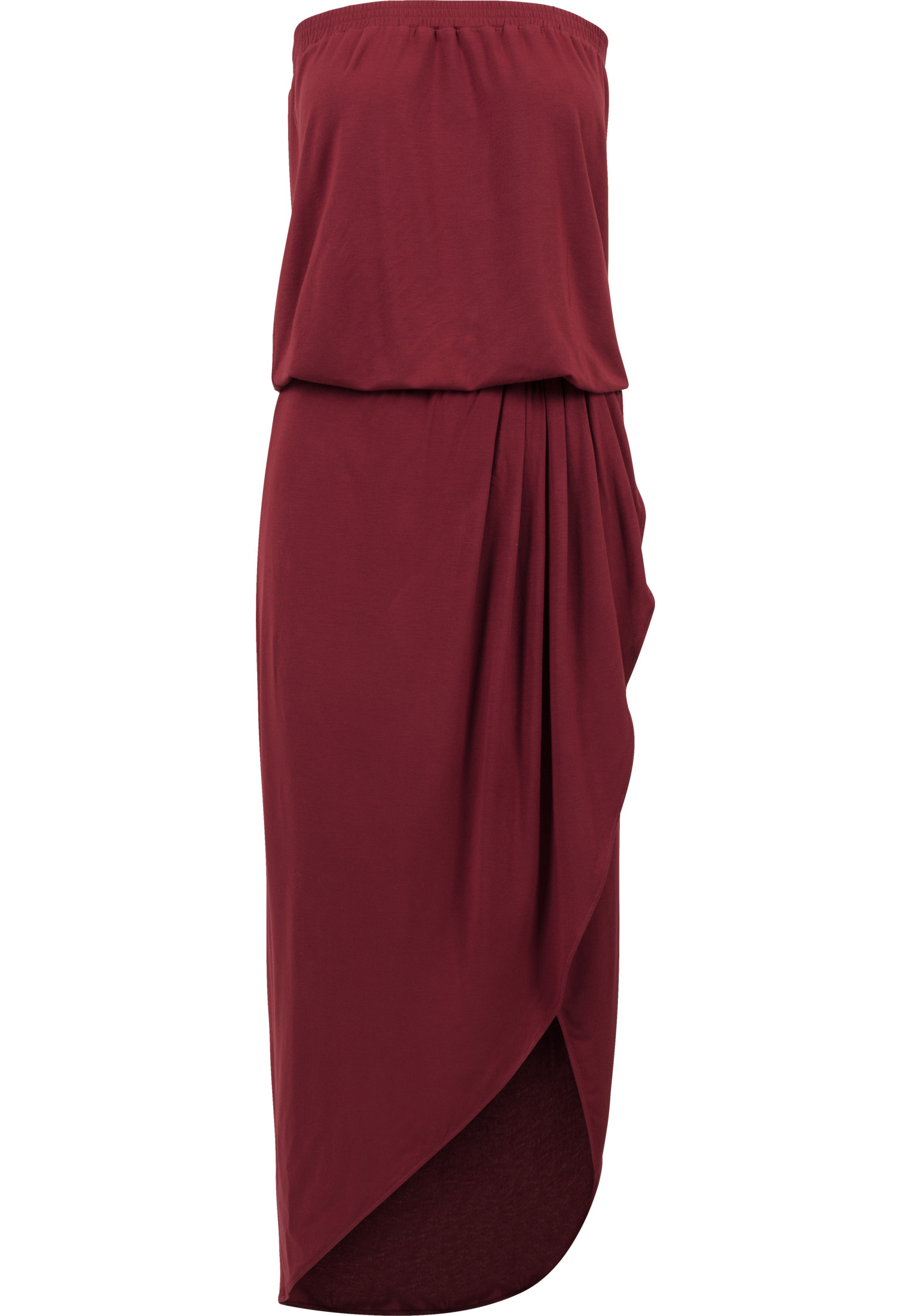 Jerseykleid »Damen Ladies Viscose Bandeau Dress«, (1 tlg.)