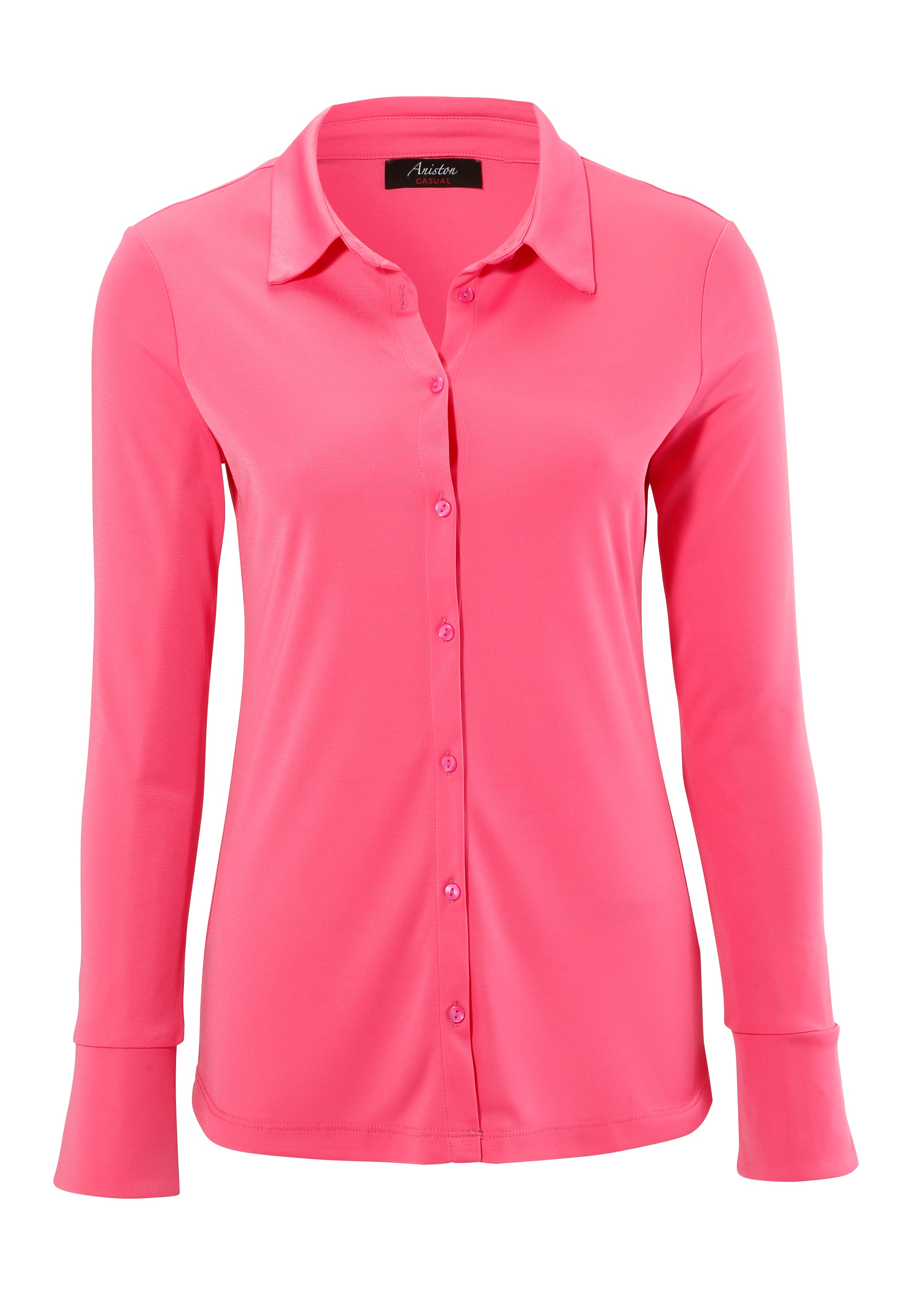 Aniston CASUAL Hemdbluse, in strukturierter Jersey-Crepé-Qualität kaufen
