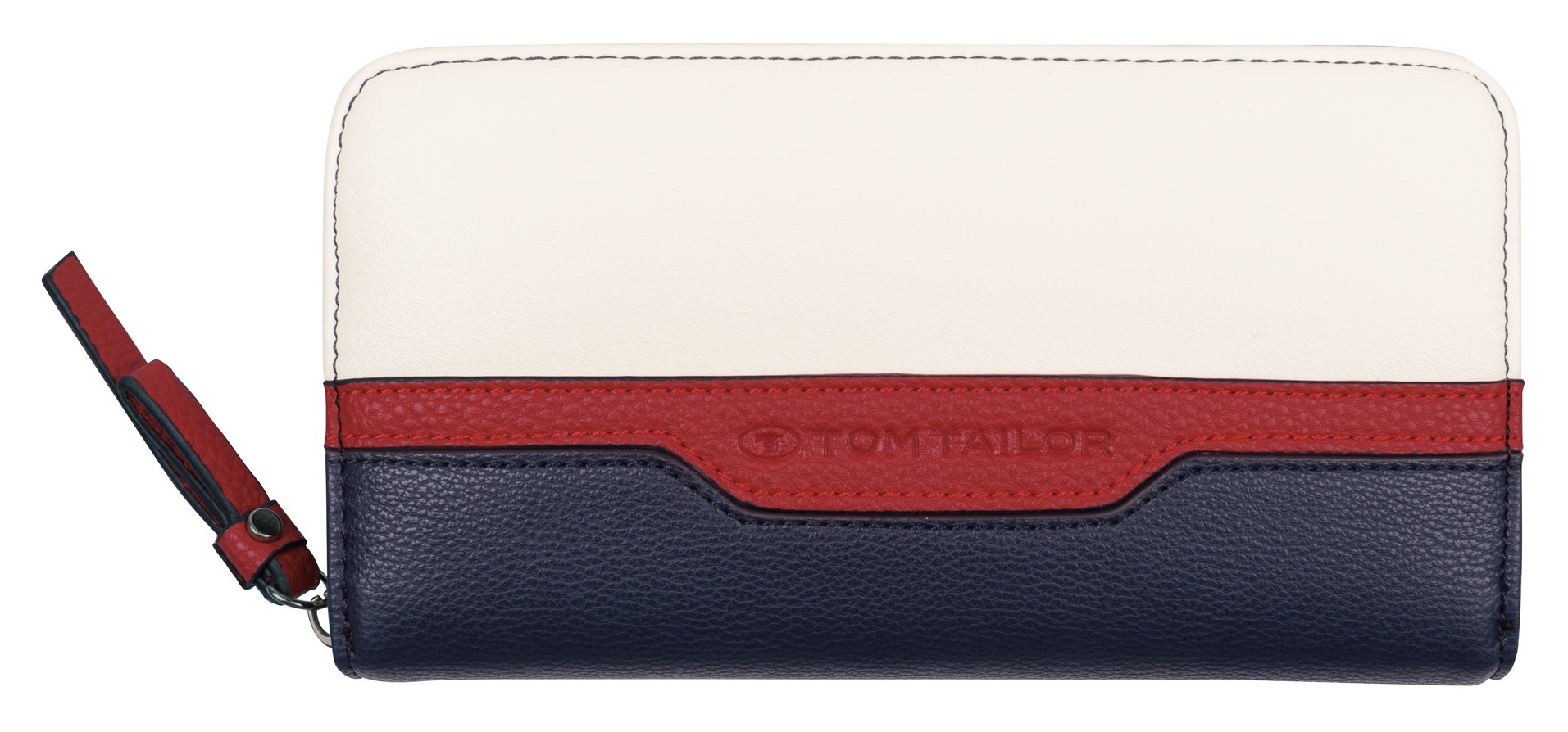 TOM TAILOR Geldbörse "JULE Long zip wallet", mit praktischer Einteilung