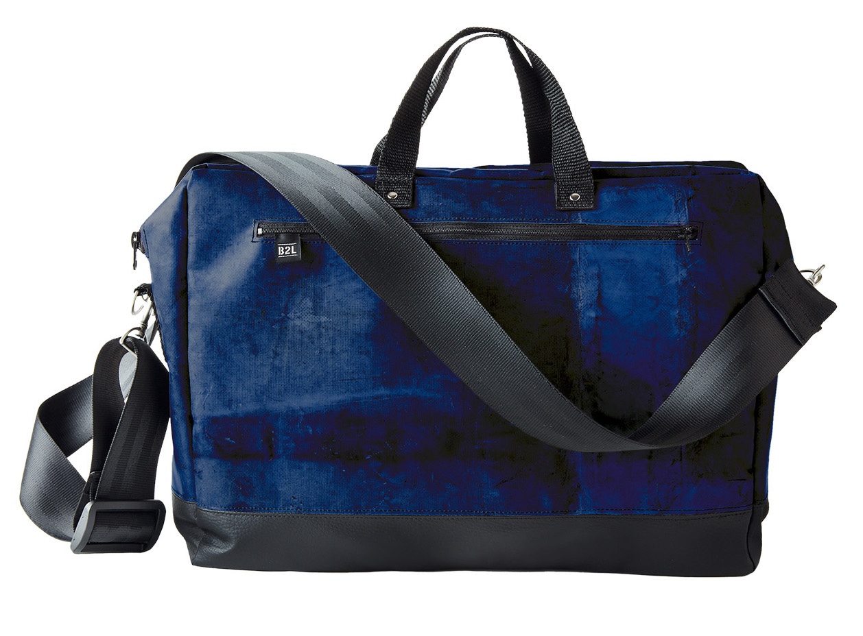 Bag to Life praktischen I\'m kaufen online »Air_plane im Design Bag | Messenger blau«, walking