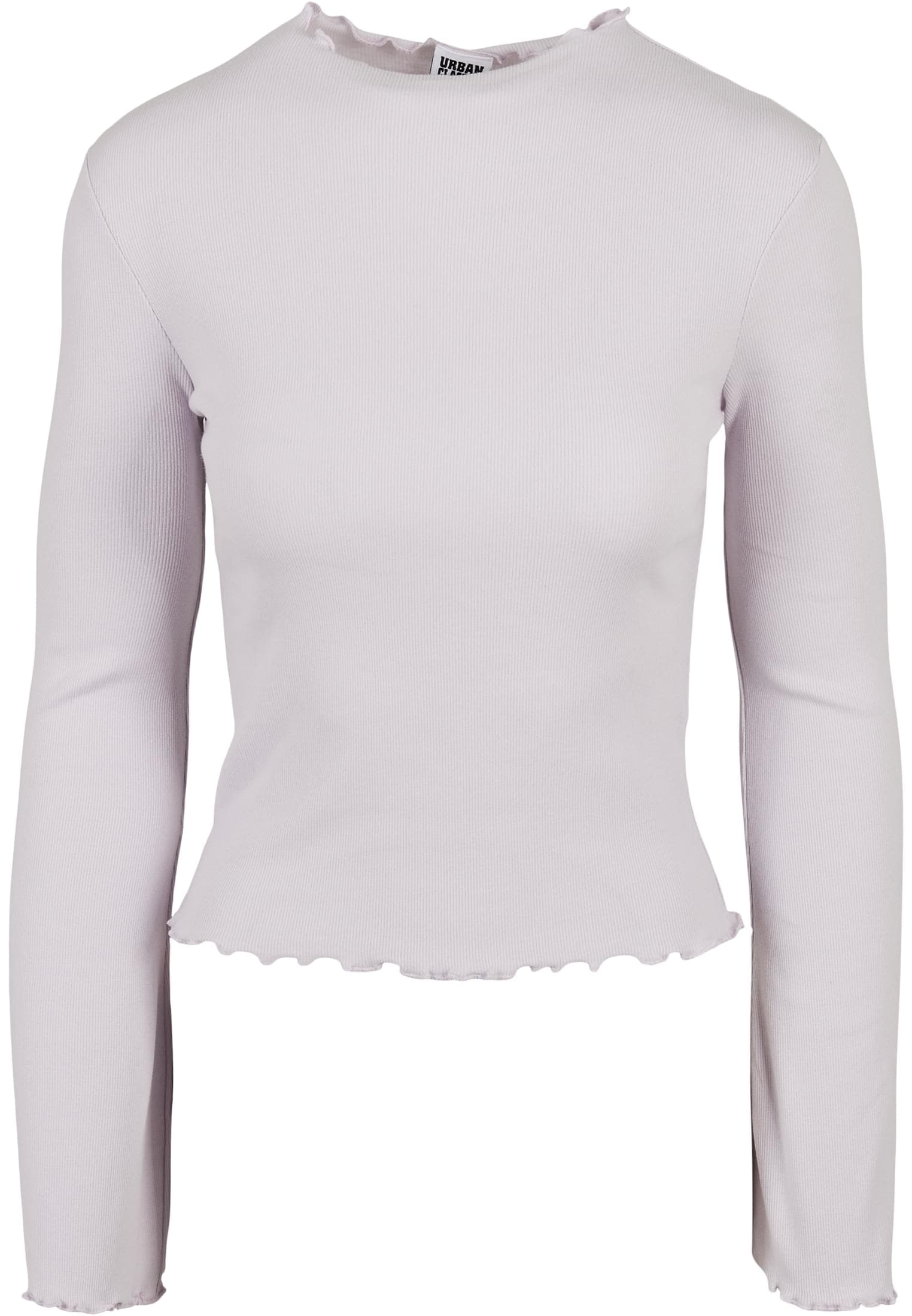 URBAN CLASSICS Langarmshirt »Damen Ladies Rib Turtelneck Longsleeve«, (1 tlg.)  online kaufen | I'm walking