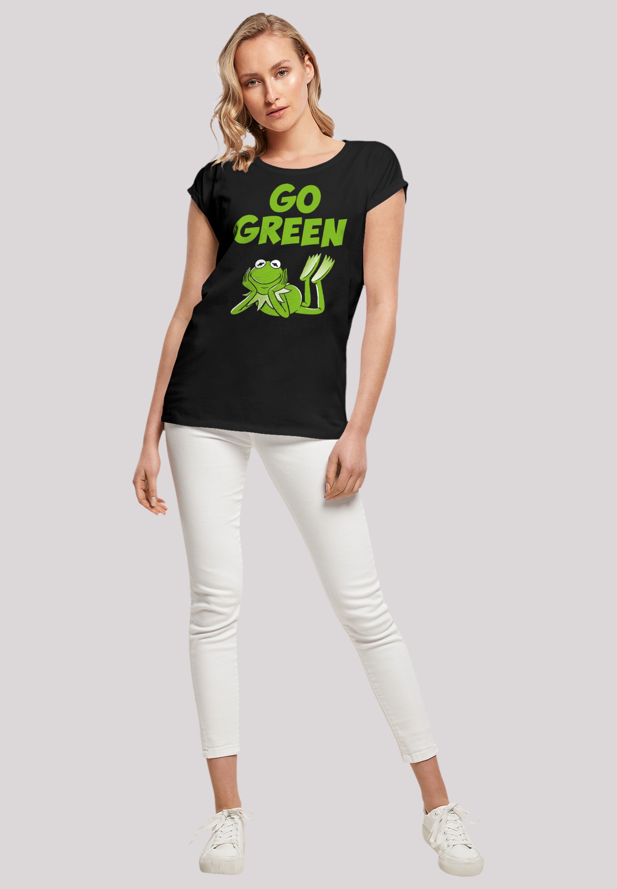 Qualität Green«, Go Premium F4NT4STIC »Disney T-Shirt kaufen Muppets online walking I\'m |