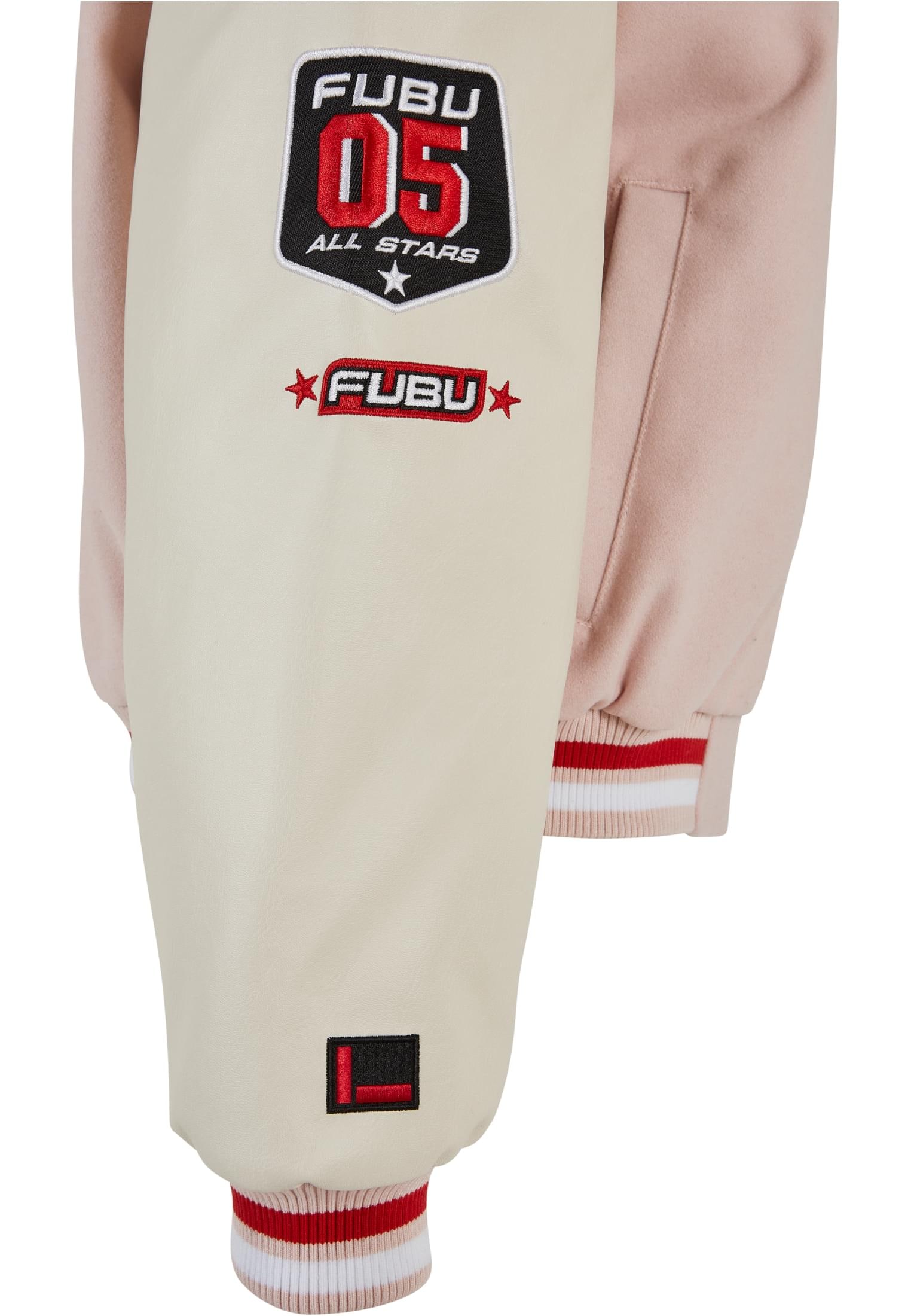 Fubu Sommerjacke »Damen FW231-017-2 FUBU ohne Varsity Kapuze bestellen Jacket«, College (1 St.)
