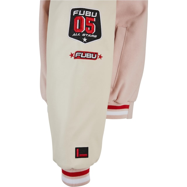 Fubu Sommerjacke »Damen FW231-017-2 FUBU College Varsity Jacket«, (1 St.),  ohne Kapuze bestellen