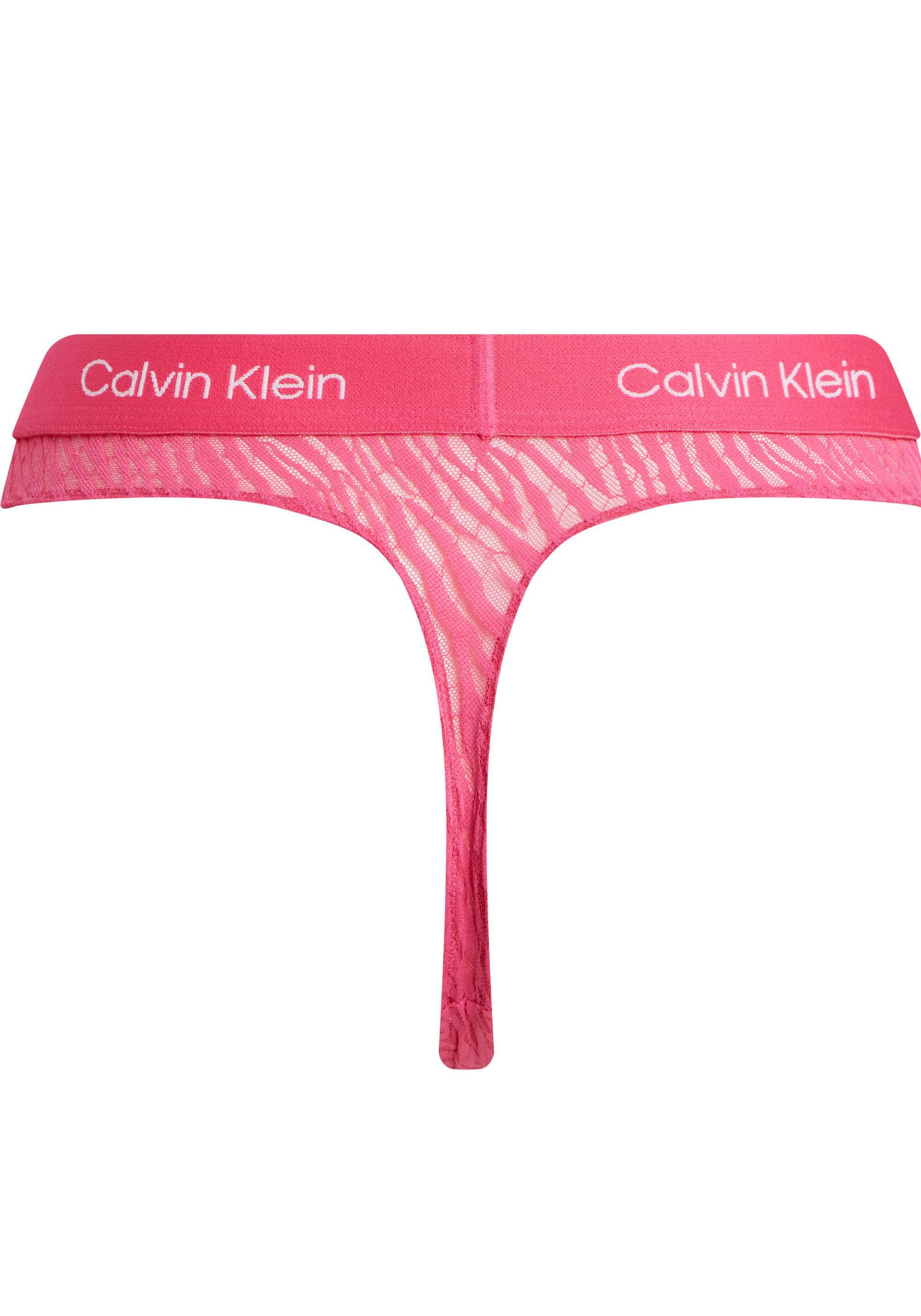 Calvin Klein T-String »MODERN THONG«, mit sportlichem Elastikbund online  kaufen | I'm walking
