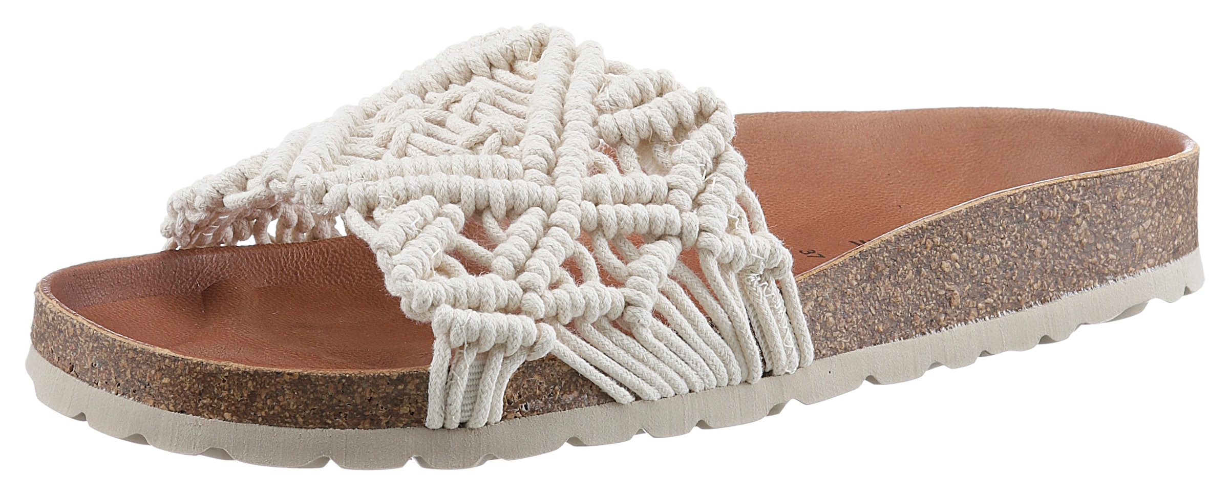VERBENAS Pantoffel »Raga Roda«, in gehäkeltem Look kaufen