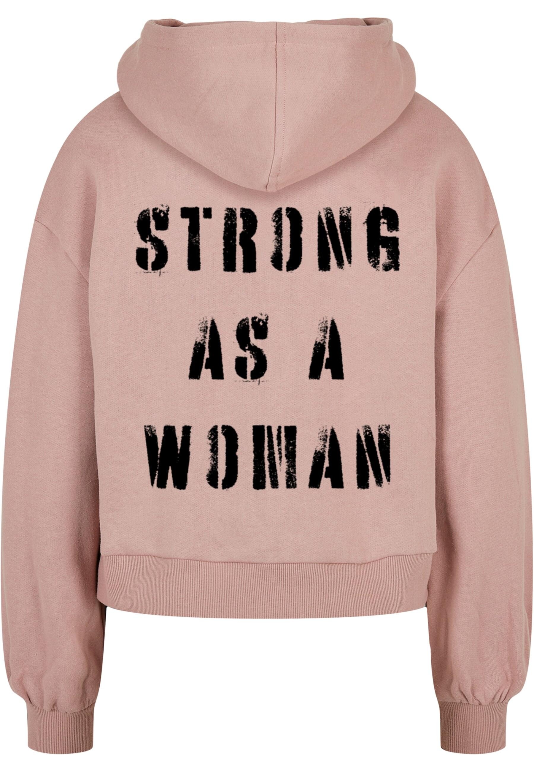 Merchcode Kapuzenpullover »Damen Ladies WD - Strong As A Woman Organic  Oversized Hoody«, (1 tlg.) online kaufen | I\'m walking | T-Shirts