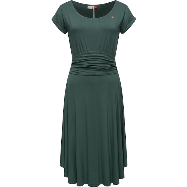 Ragwear Sommerkleid »Ivone Solid«, leichtes Jersey-Kleid in melierter Optik  online | I'm walking