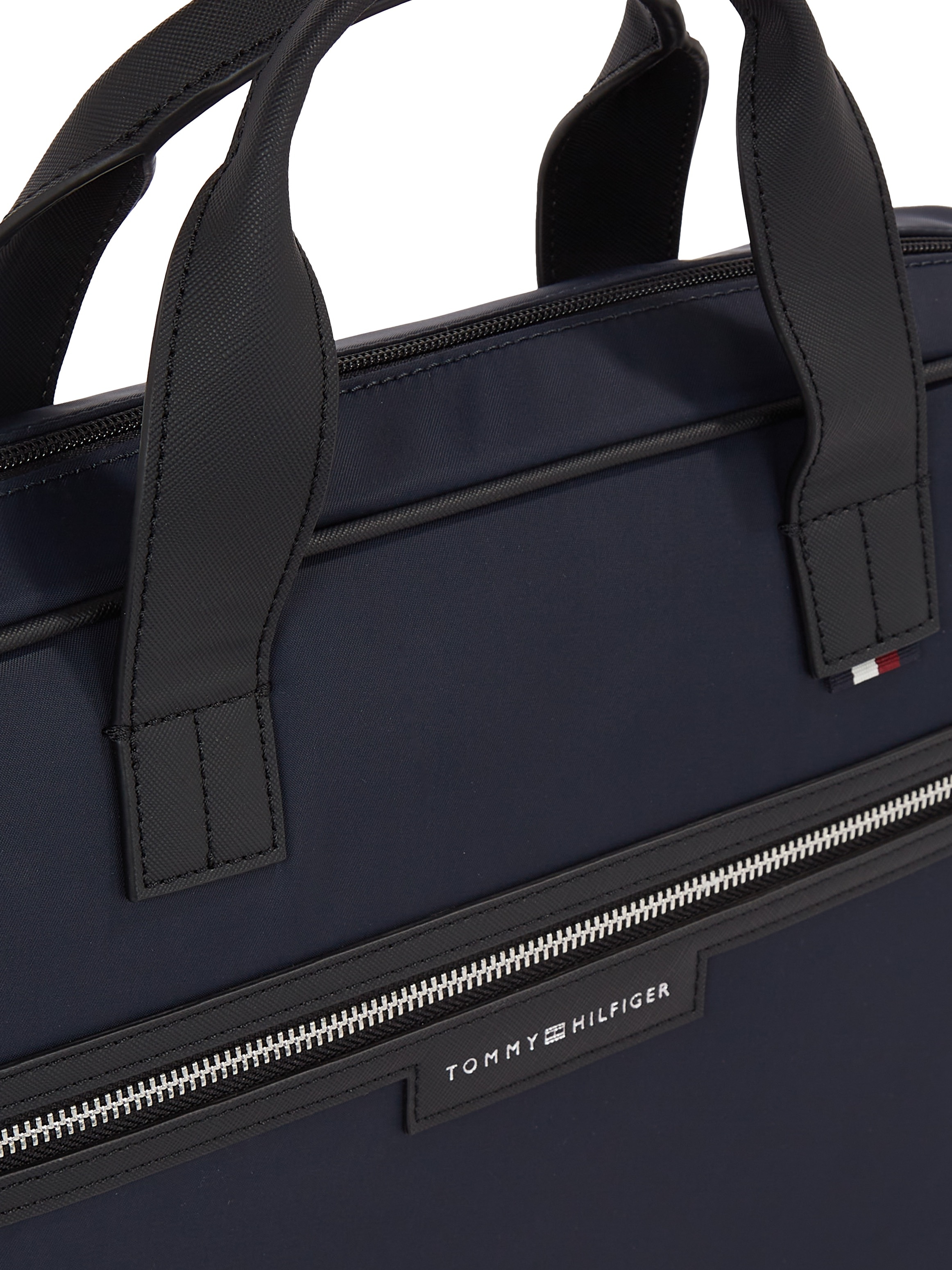 Tommy Hilfiger Messenger Bag Reißverschluss-Vorderfach kaufen walking online NYLON URBAN | COMPUTER I\'m »TH BAG«