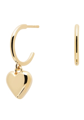 PDPAOLA Paar Creolen »L'Absolu Gold Earrings, Herz, AR01-364-U« kaufen