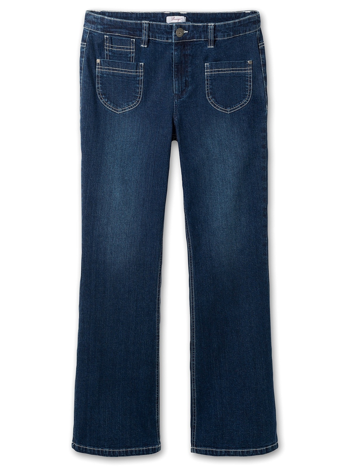 Sheego Bootcut-Jeans | Five-Pocket-Form in I\'m bestellen Größen«, walking »Große