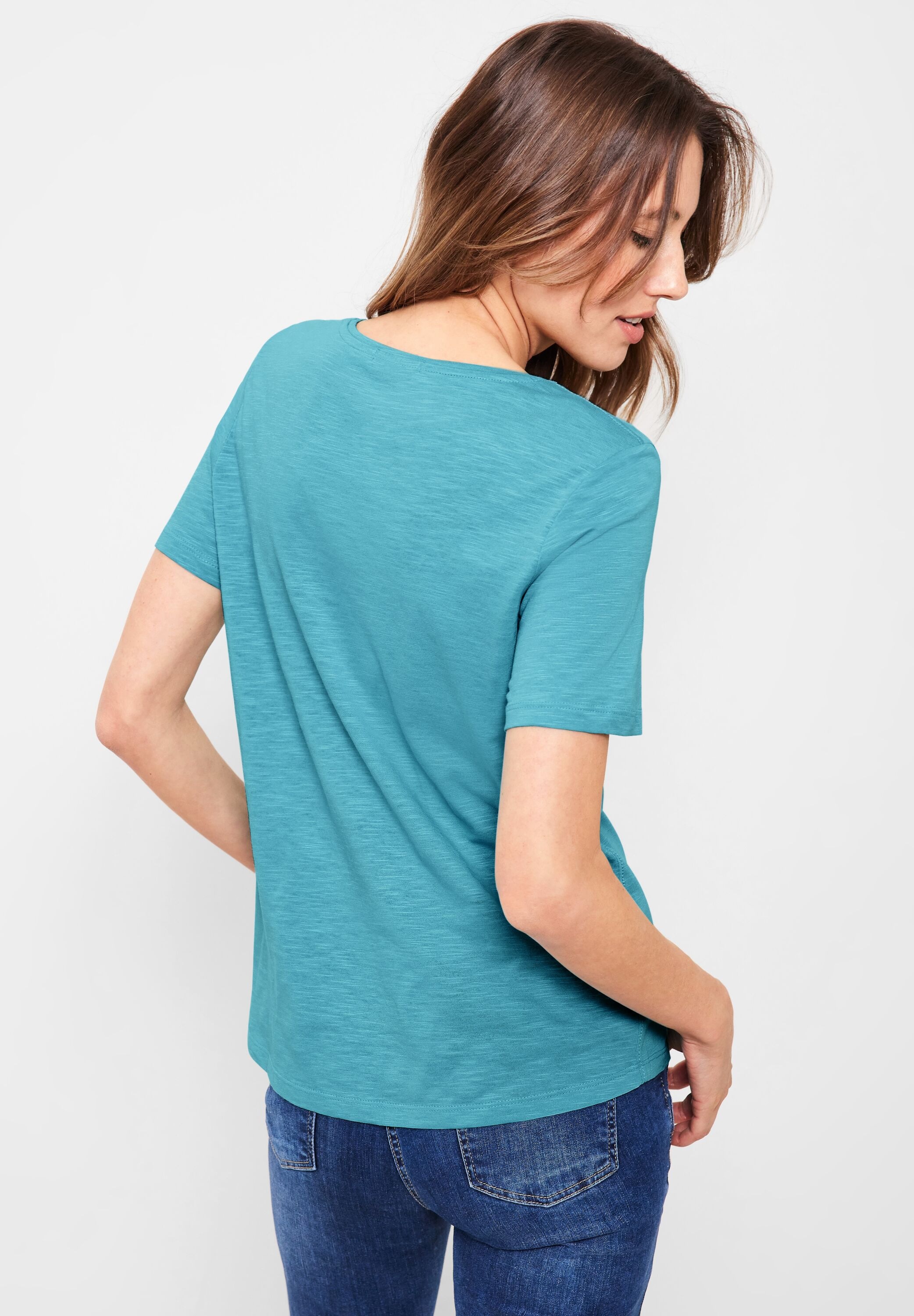 Cecil T-Shirt, Baumwolle reiner shoppen aus