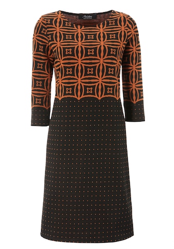 Aniston SELECTED Jerseykleid, mit modernem Muster- und Punkte-Design kaufen