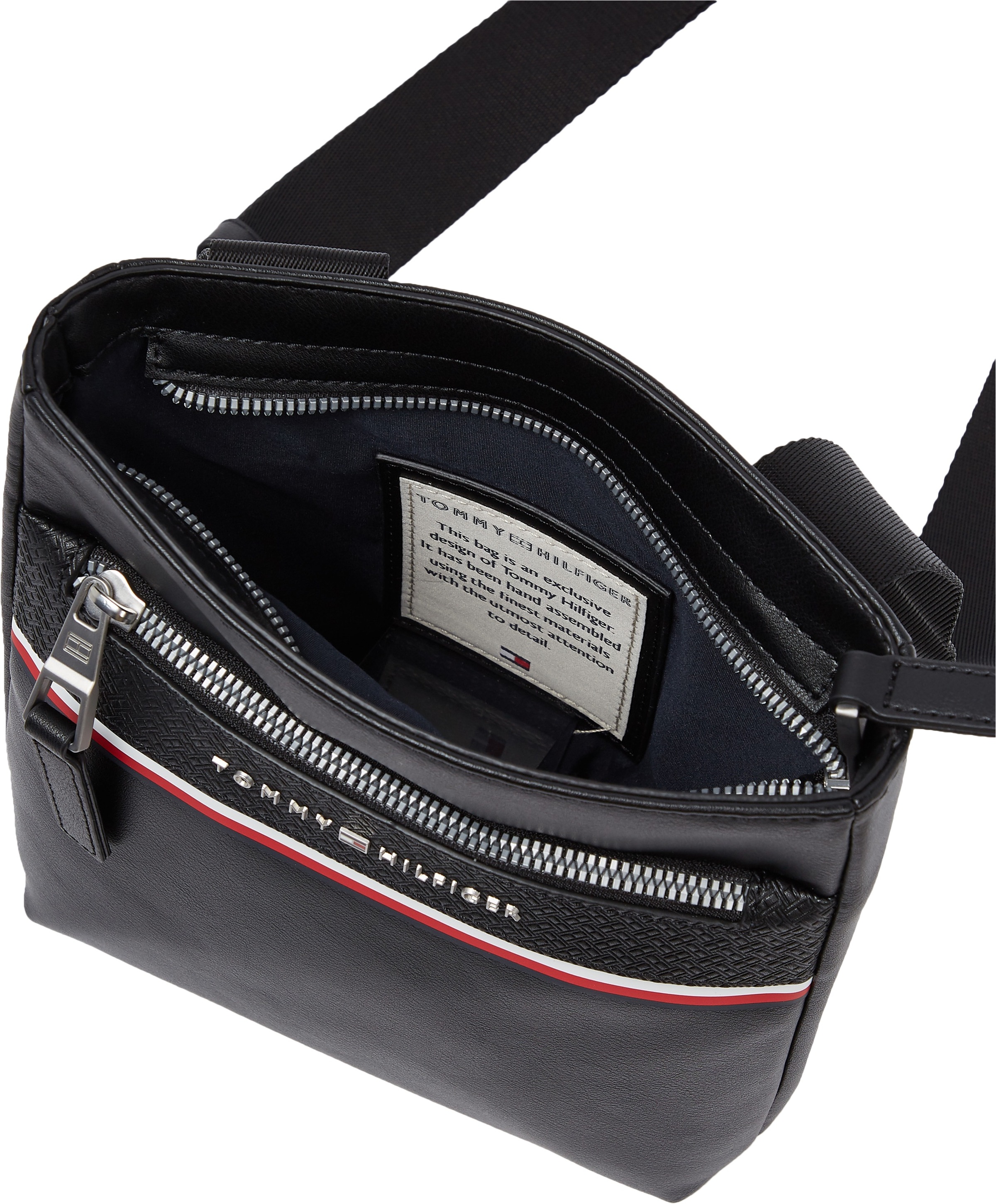 Tommy Hilfiger Mini Bag »1985 PU MINI CROSSOVER«, kleine Umhängetasche