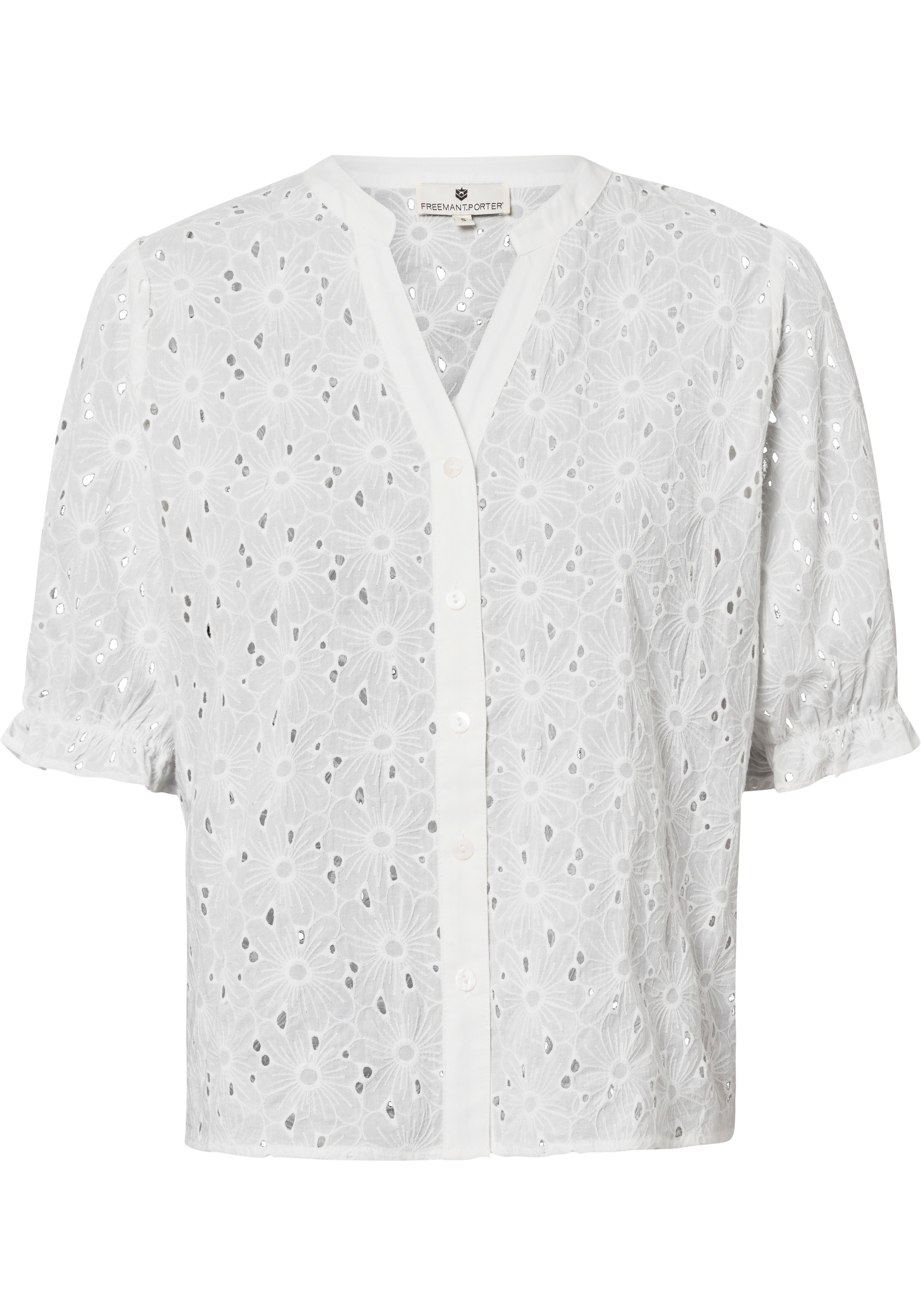 Freeman T. Porter Spitzentop, mit floralem Lochmuster kaufen