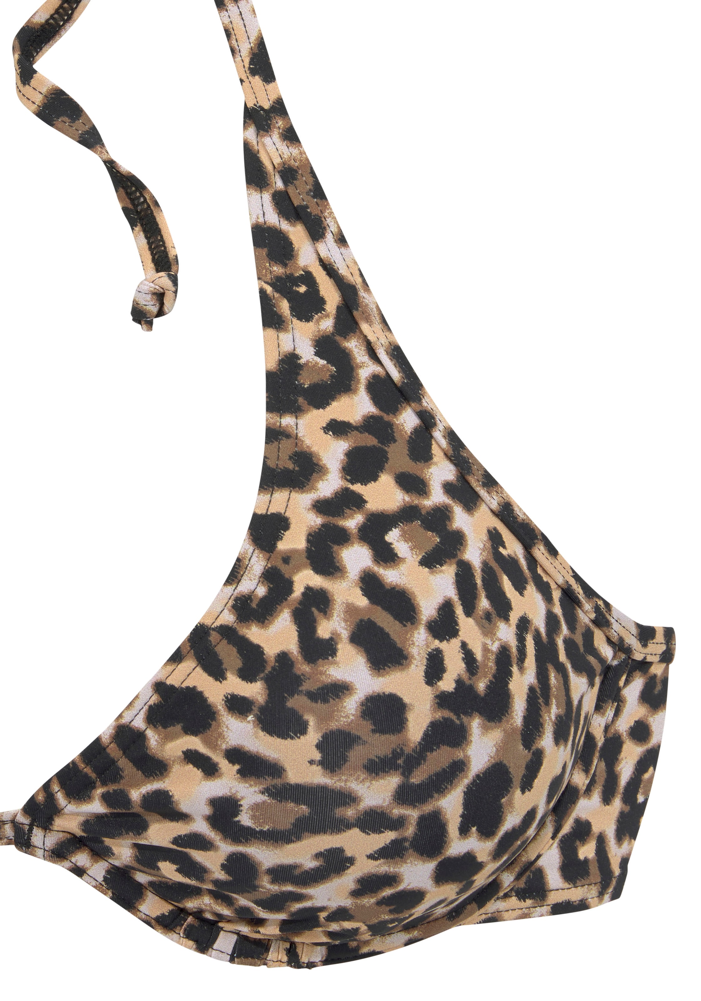 Bruno Banani Bügel-Bikini, mit Animalprint walking | I\'m Neckholderform in kaufen