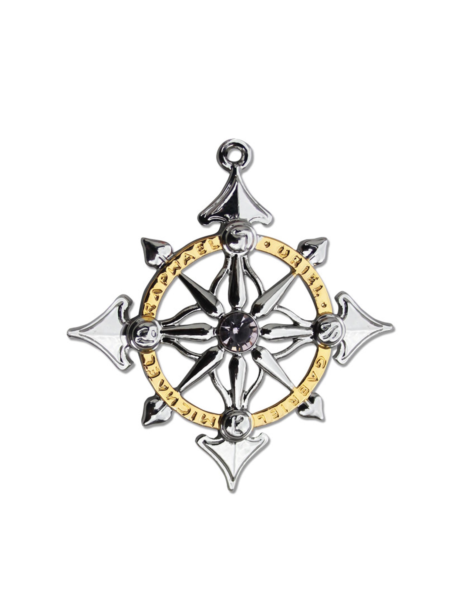 Adelia´s Amulett Anhänger Mystische Kabbala Talisman Erzengel Kompass - Für Harmonie mit Menschen und Orten