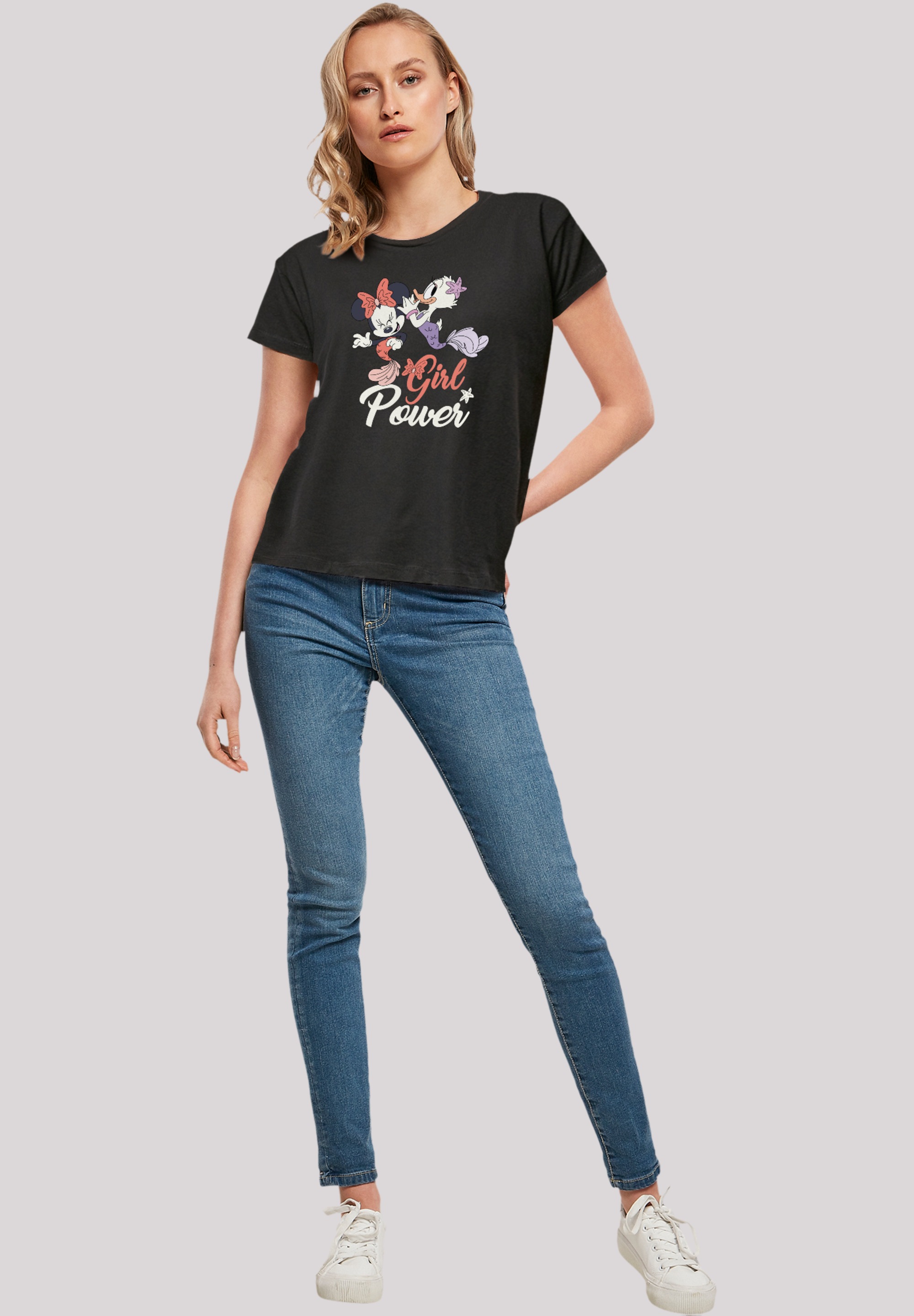 F4NT4STIC T-Shirt »Disney Minnie Maus & Daisy Girl Power«, Premium Qualität  online kaufen | I\'m walking