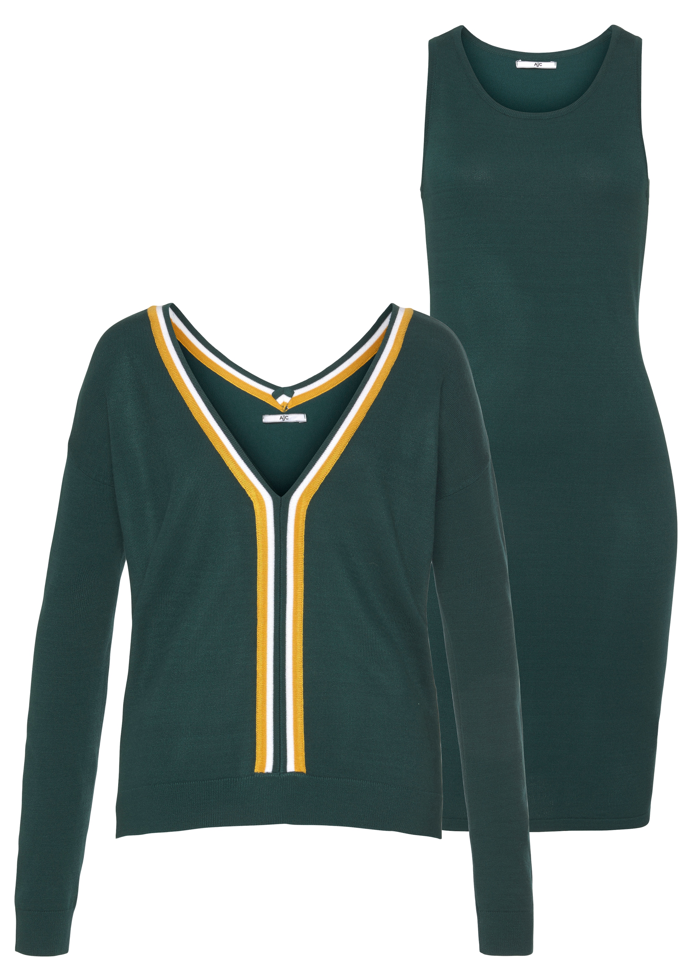 AJC Strickkleid, (Set), online und Kleid Pullover