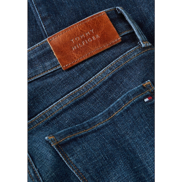 Tommy Hilfiger Skinny-fit-Jeans »TH FLEX COMO SKINNY RW GYA«, mit Tommy  Hilfiger Logo-Badge shoppen