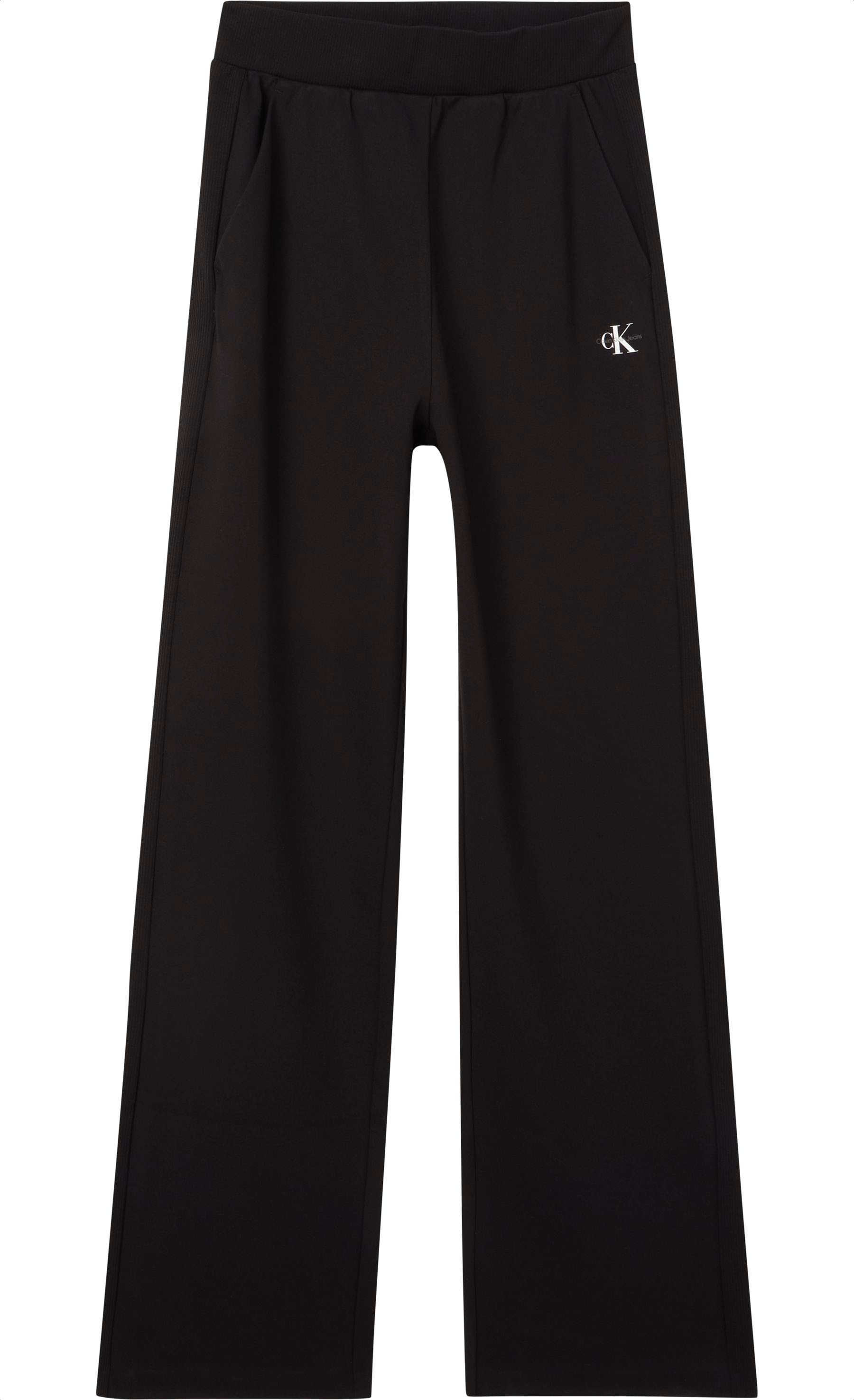 Calvin Klein Jeans Wirkhose »MILANO LOOSE PANTS«, mit ausgestelltem Bein  online | I\'m walking