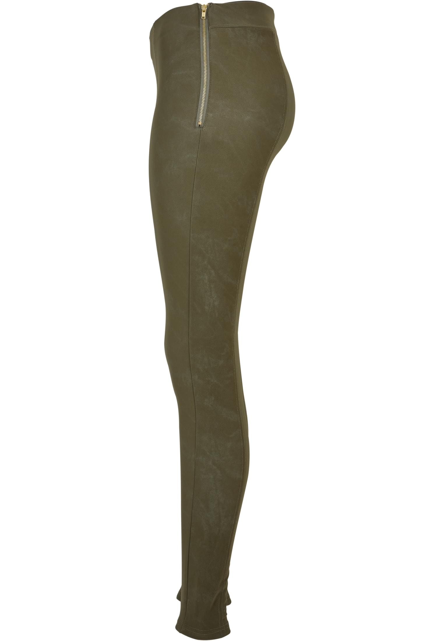 URBAN CLASSICS Leggings »Damen Ladies Washed Faux Leather Pants«, (1 tlg.)  kaufen | Leggings