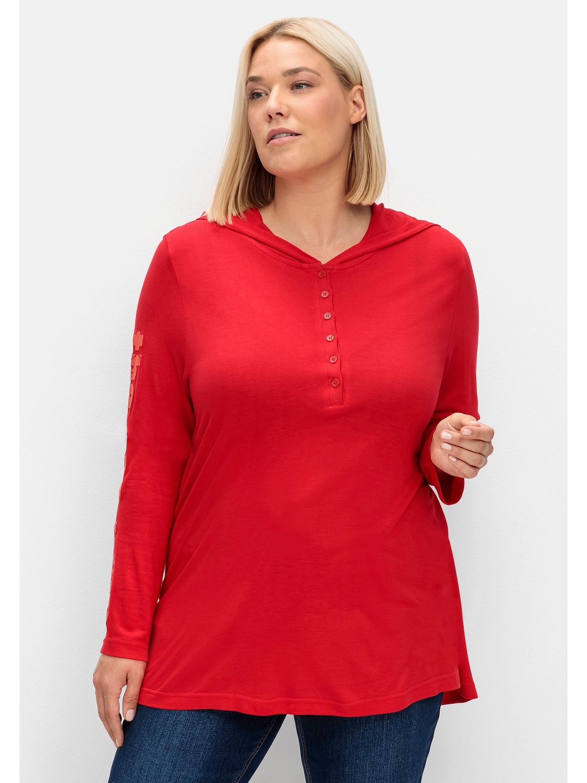 Damen walking rote Langarmshirts » kaufen I\'m