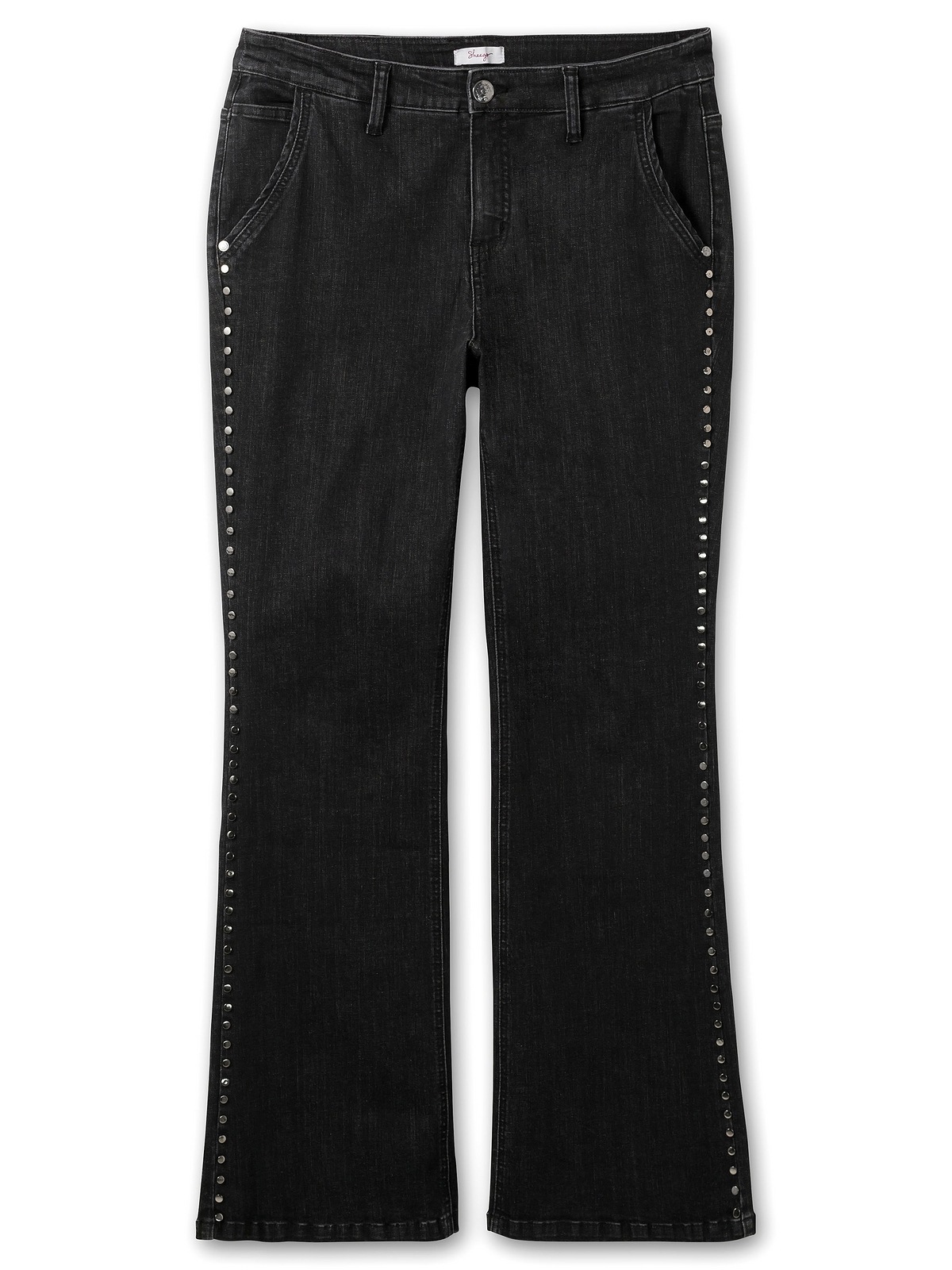 Sheego Bootcut-Jeans »Große Größen«, mit seitlichen Nieten kaufen