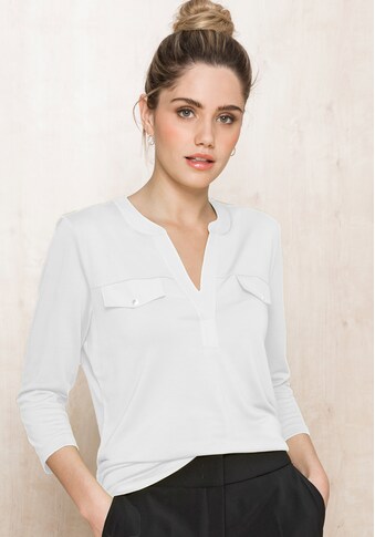 bianca Blusenshirt »ELLY«, in der angesagten Trendfarbe mit 3/4 Arm kaufen