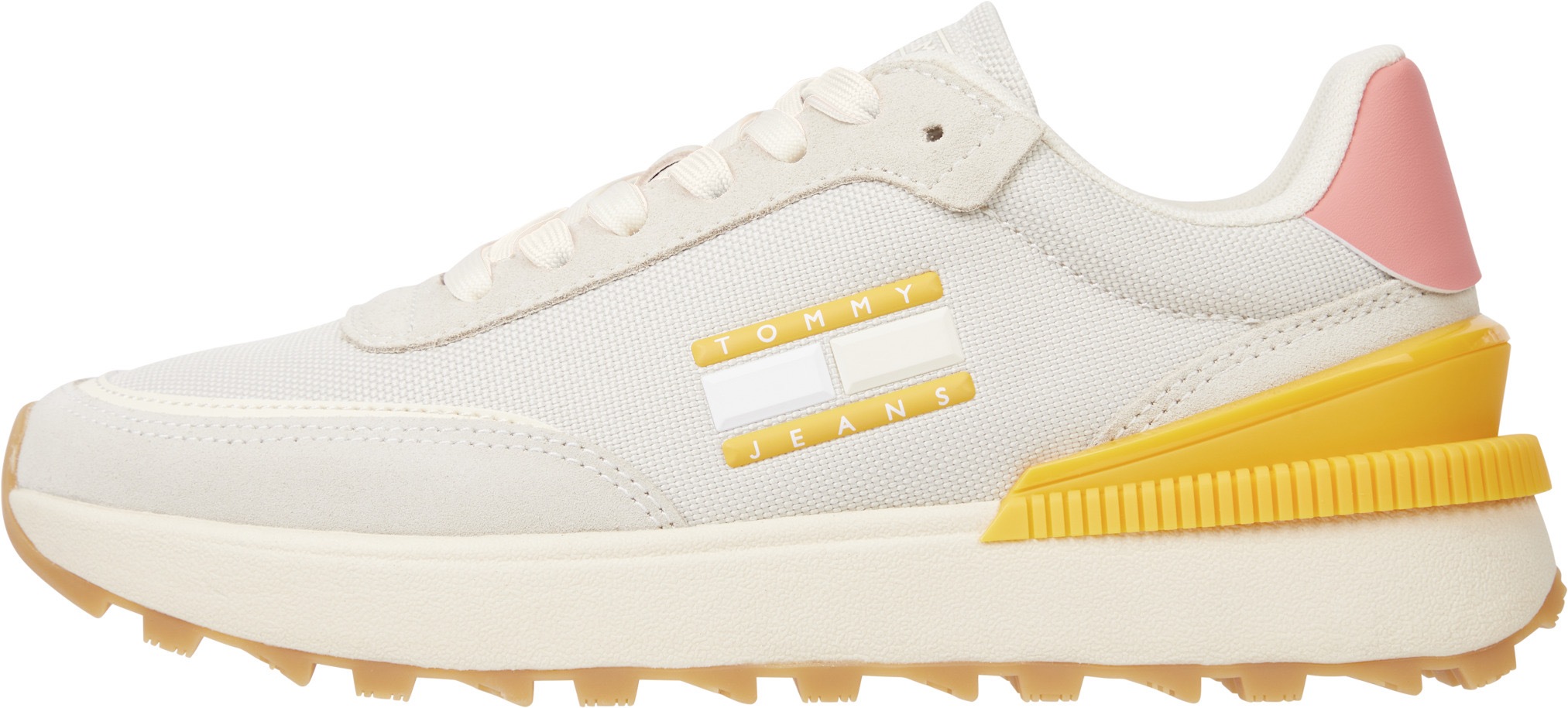 Tommy Jeans Keilsneaker »TJW TECH RUNNER MATERIAL MIX«, mit farbenfrohen Kontrastbesätzen kaufen
