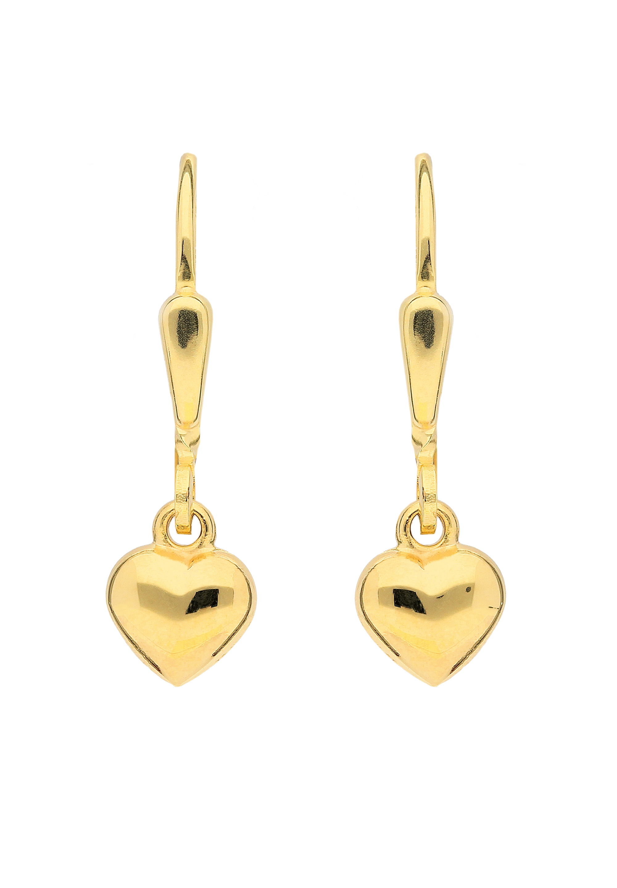 Adelia´s Paar Ohrhänger »1 Paar 333 Gold Ohrringe / Ohrhänger Herz«, 333  Gold Goldschmuck für Damen kaufen | I'm walking