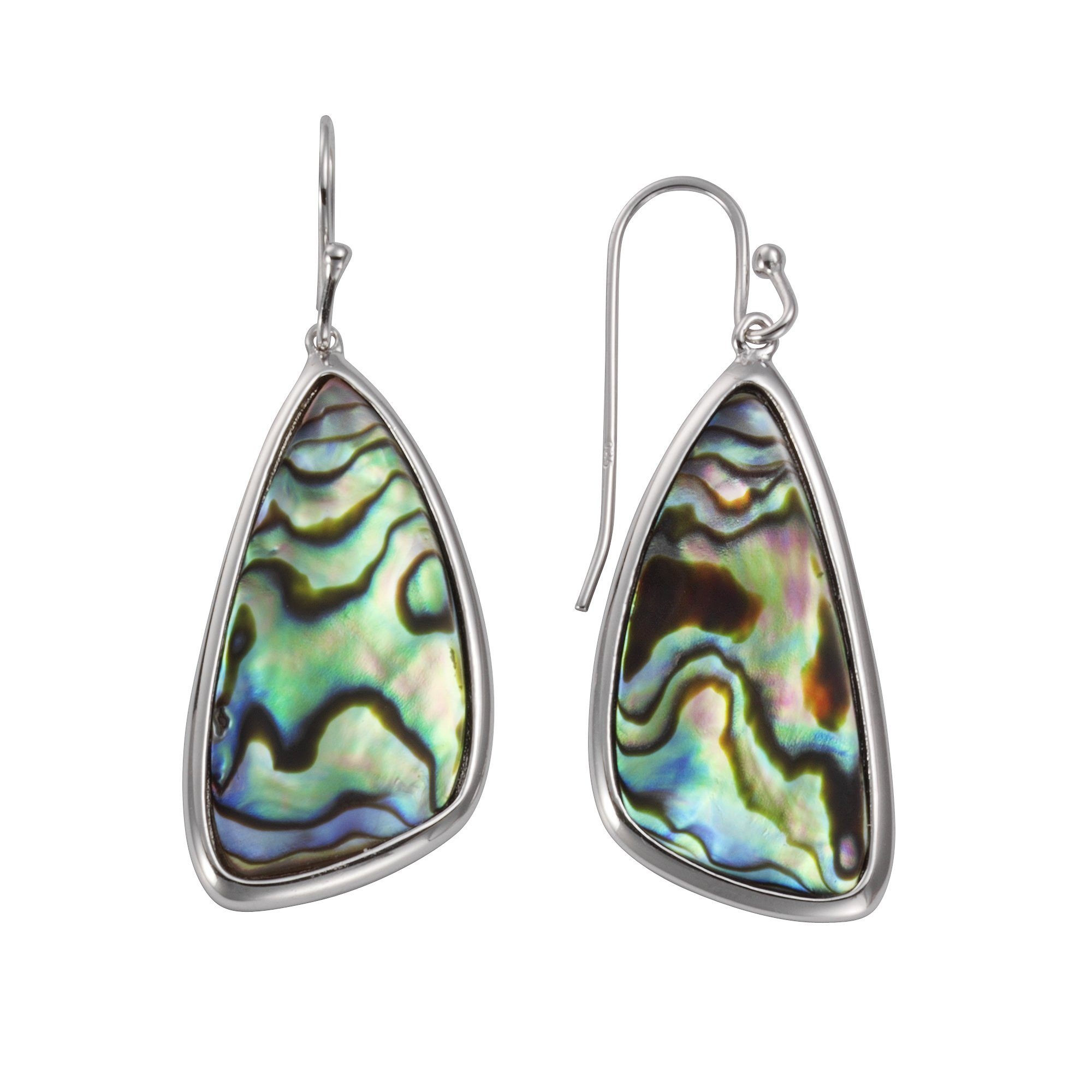 Vivance Paar Ohrhaken »925/- Sterling Silber Abalone«, rhodiniert kaufen