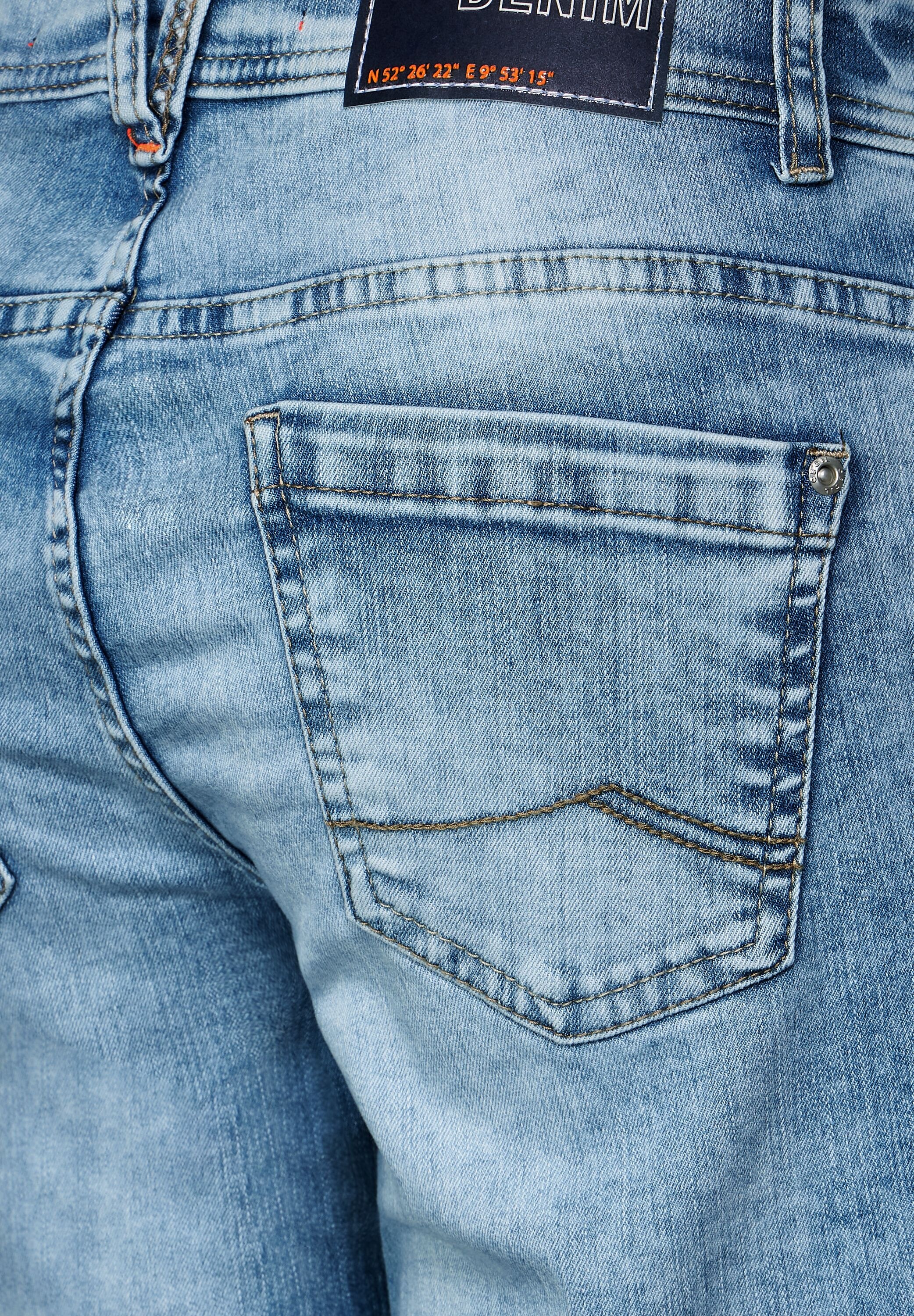 Cecil shoppen Jeansshorts, 5-Pocket-Style