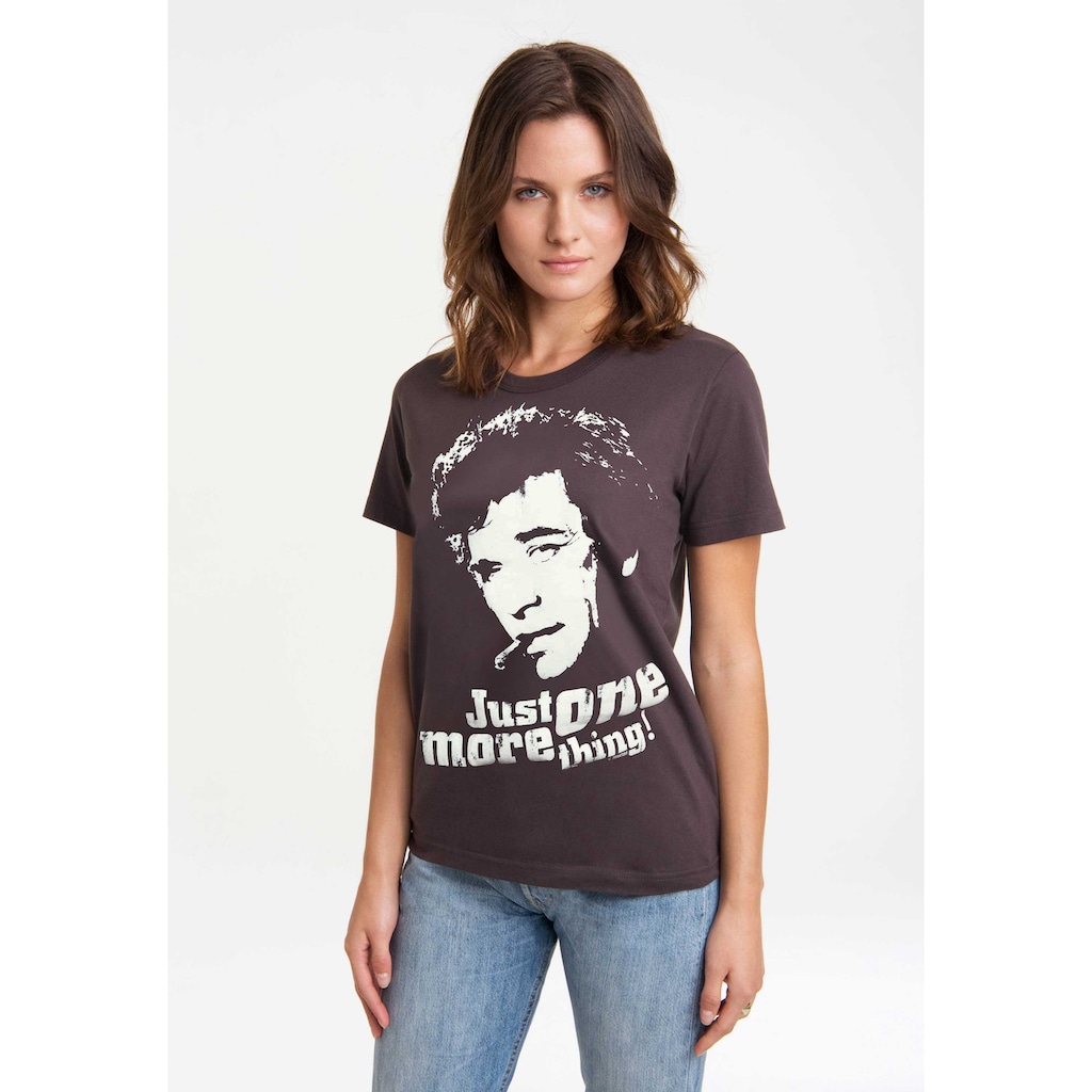 LOGOSHIRT T-Shirt Columbo - Just One More Thing mit coolem Print