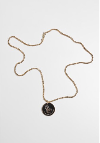 URBAN CLASSICS Kette mit Anhänger »Urban Classics Accessories Pray Hands Coin Necklace« kaufen