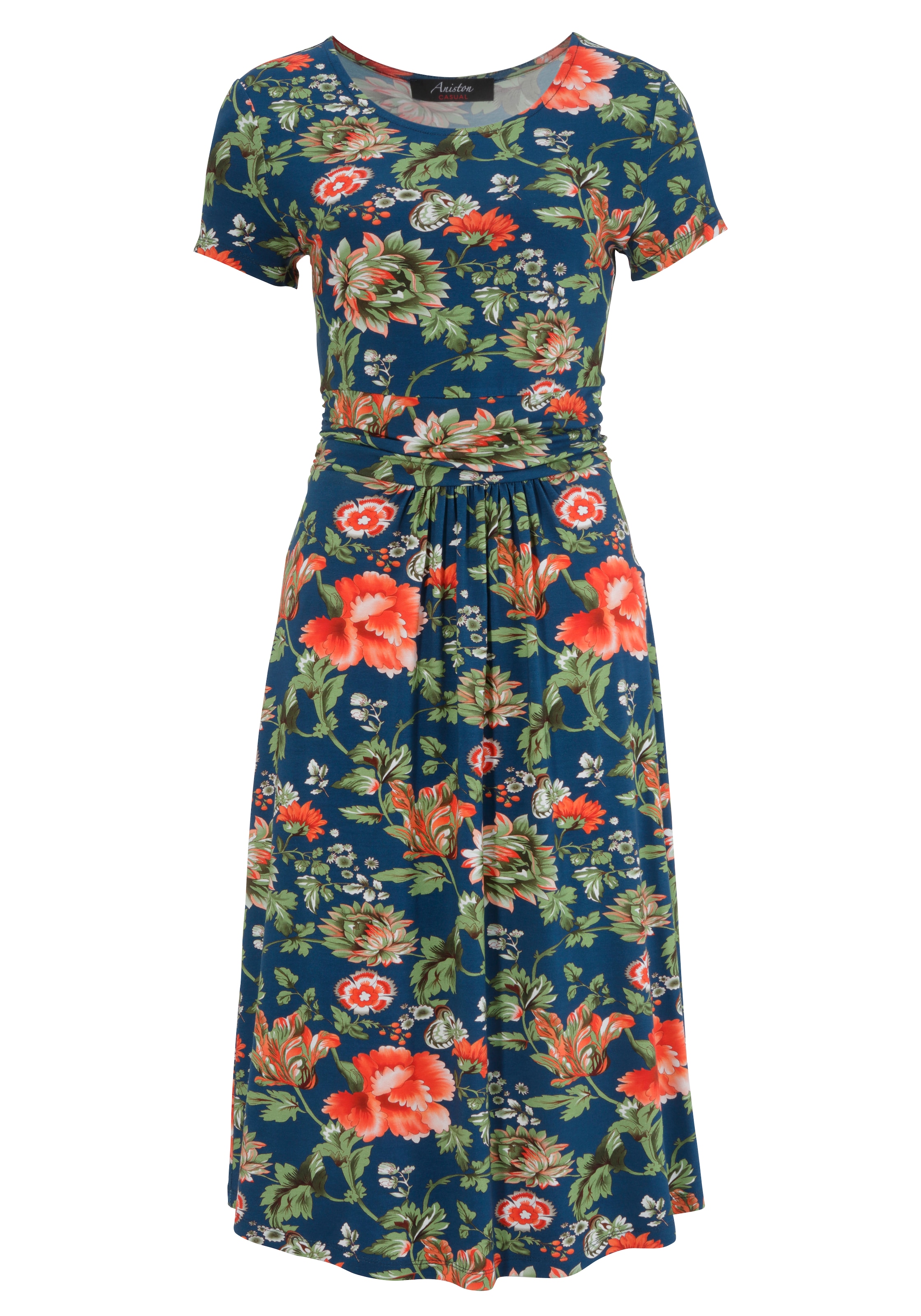 Aniston CASUAL Sommerkleid, mit farbenfrohem Blumendruck kaufen