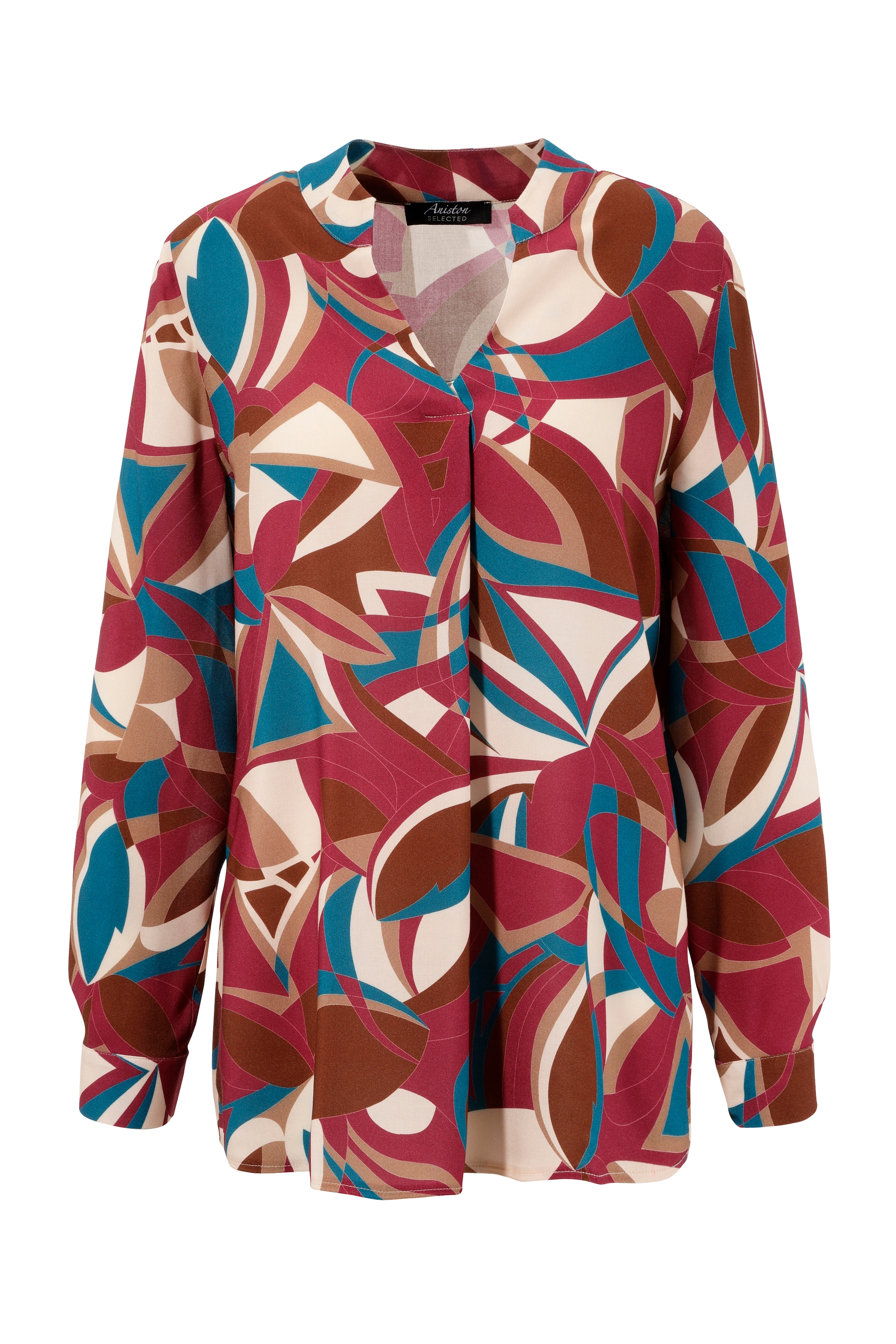 | walking Allover-Muster Schlupfbluse, Aniston kaufen in I\'m topaktuellen mit SELECTED Farben