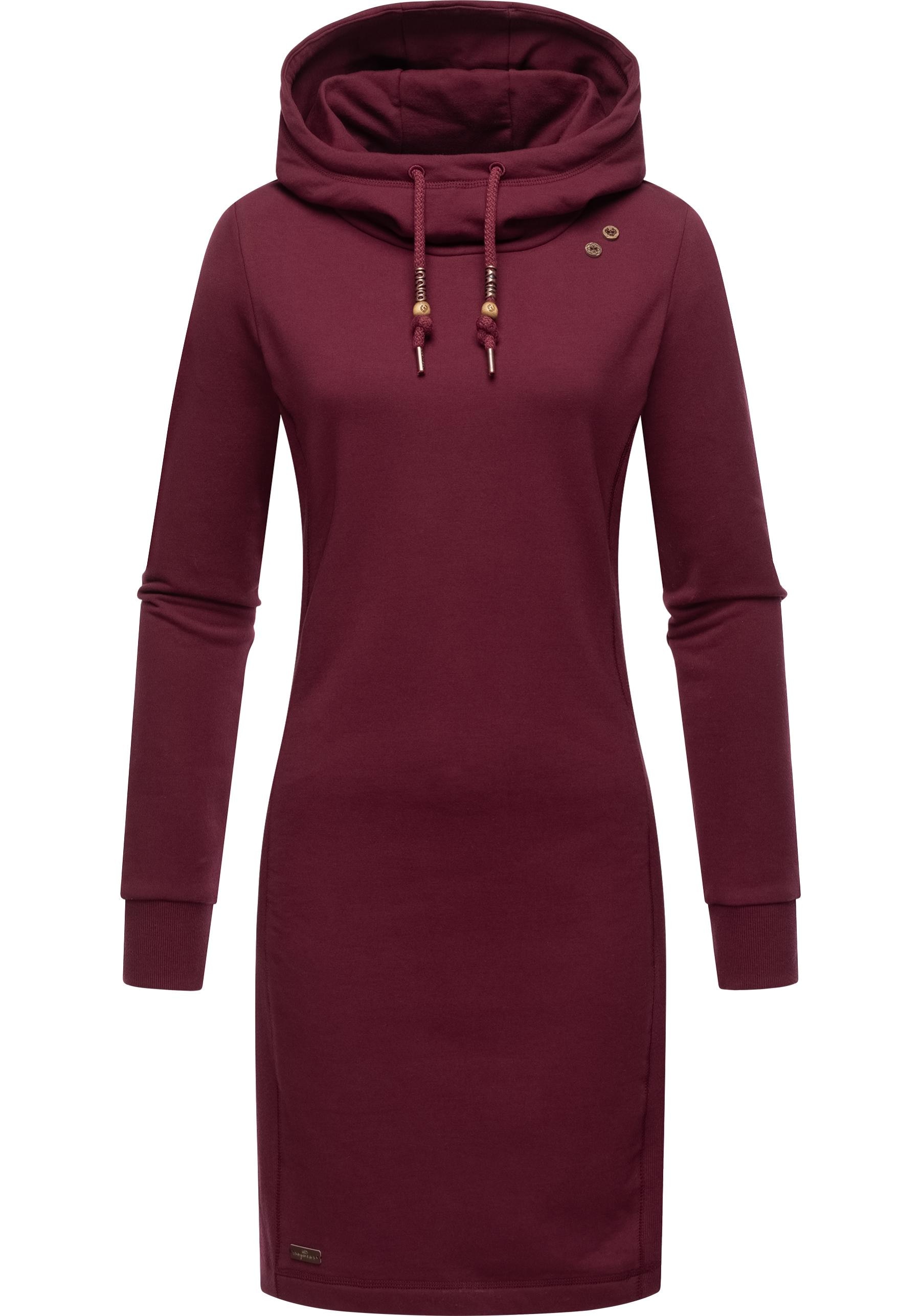 Kleid mit Langärmliges online Kapuze »Sabreen«, Sweatkleid Baumwoll Ragwear