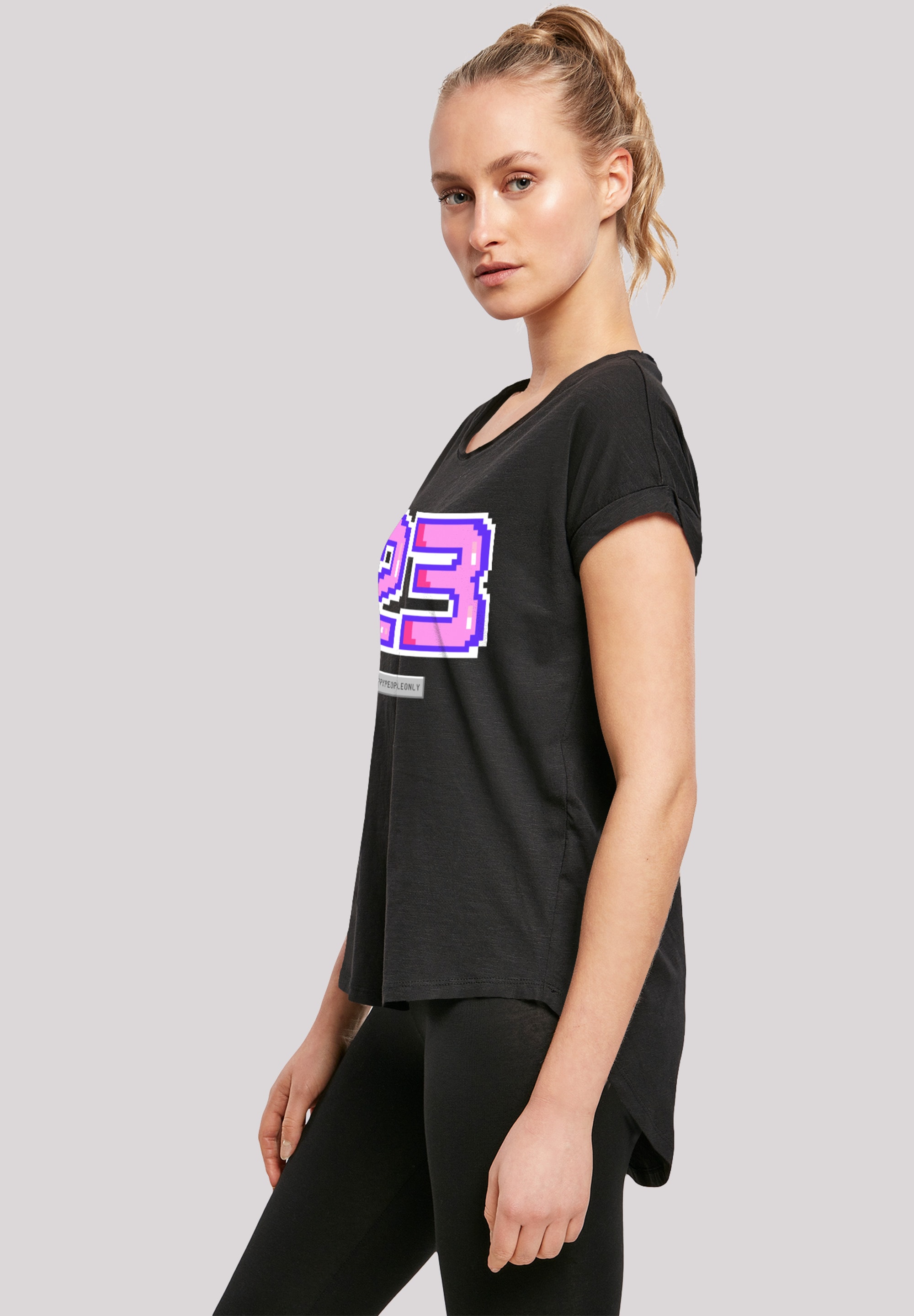 F4NT4STIC T-Shirt »Pixel 23 Print walking | I\'m bestellen pink«
