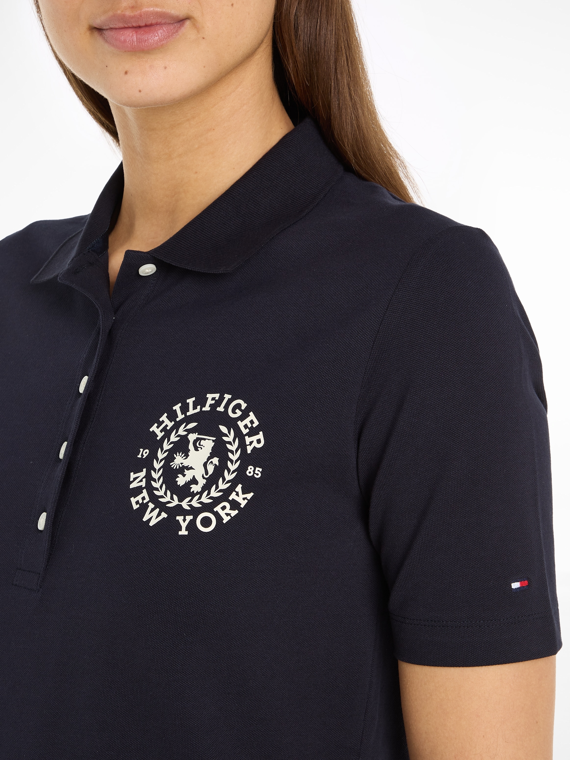 Tommy Hilfiger Poloshirt »REG CREST EMB POLO SS«, mit Logostickerei online  kaufen | I'm walking