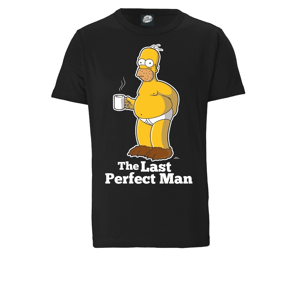LOGOSHIRT T-Shirt Simpsons - Homer Simpson mit lizenziertem Print