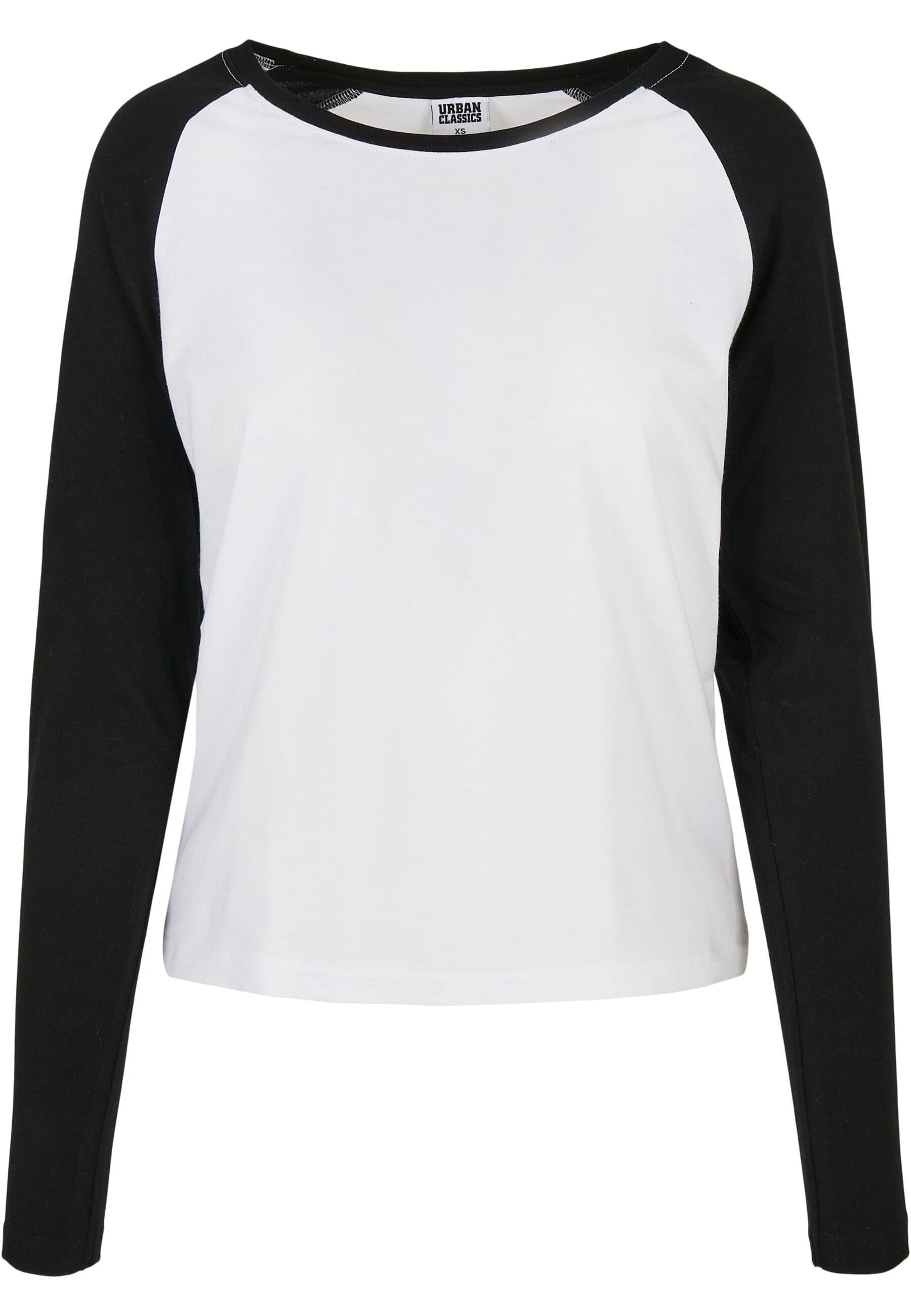 URBAN CLASSICS Langarmshirt »Damen Ladies Contrast Raglan Longsleeve«, (1  tlg.) online