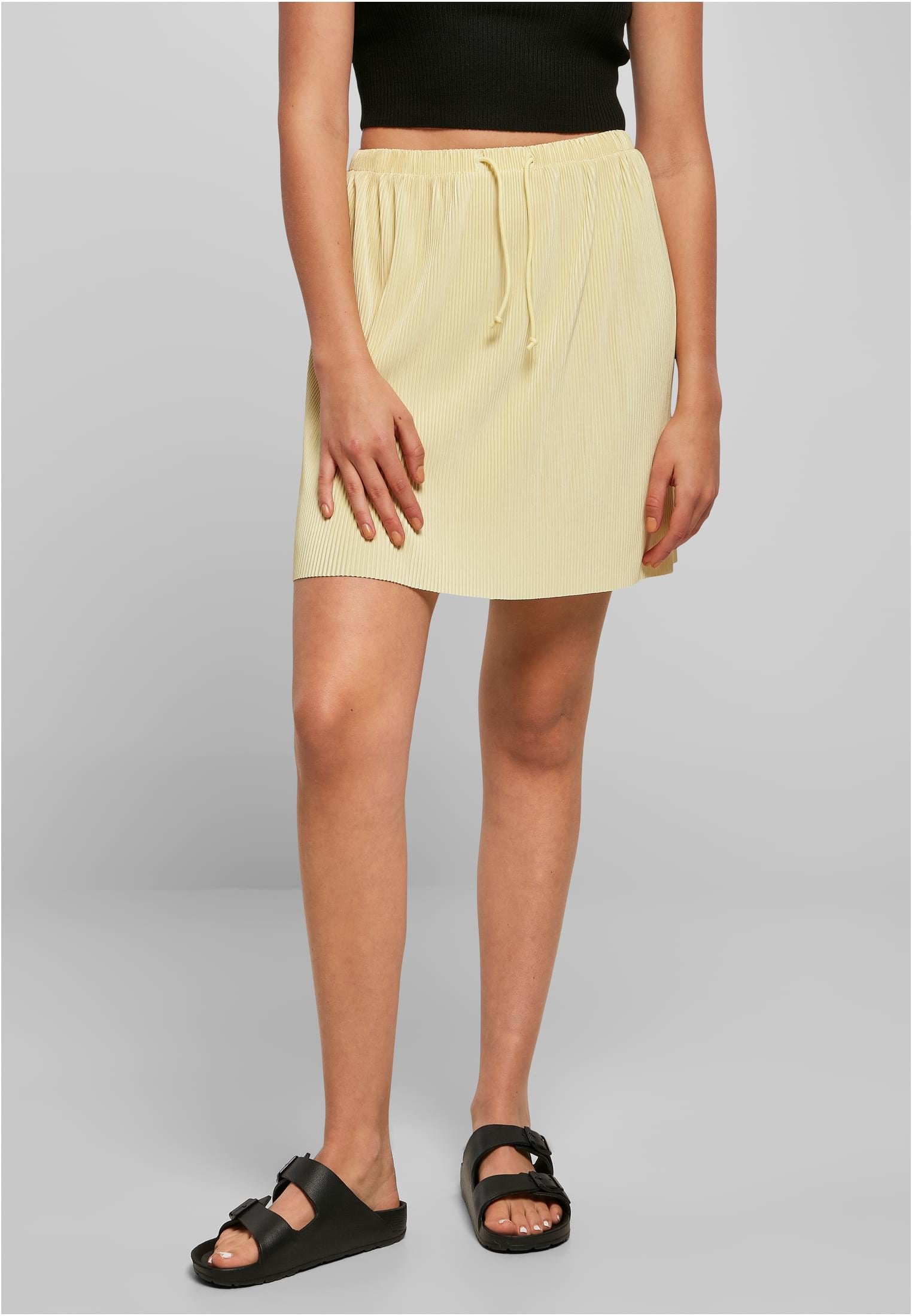 URBAN CLASSICS Jerseyrock »Damen Ladies Plisse Mini Skirt«, (1 tlg.) online  kaufen | I\'m walking | Jerseyröcke