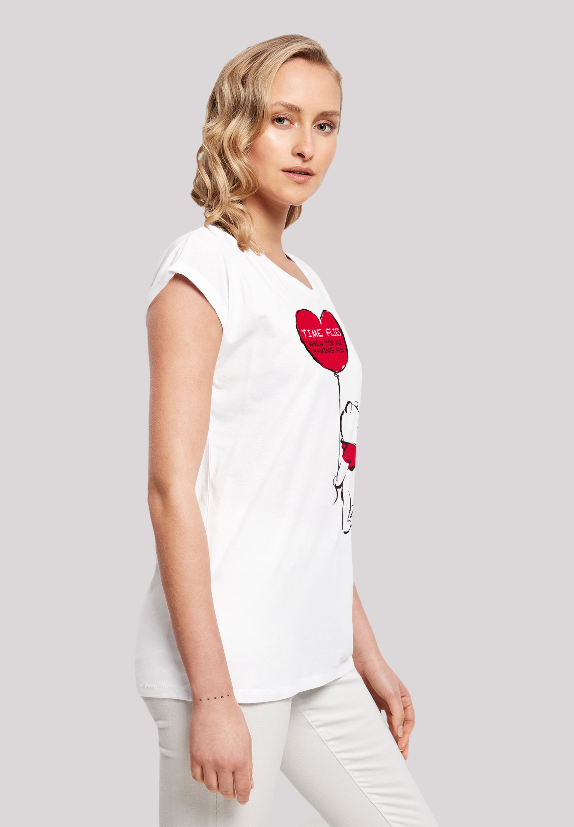 | F4NT4STIC kaufen Qualität T-Shirt Premium walking I\'m Time »Disney Puuh Winnie Flies«, online