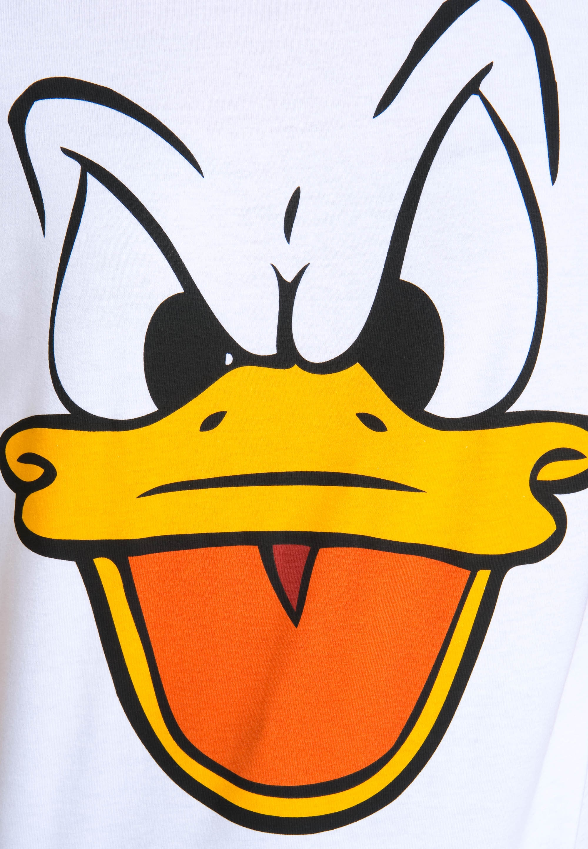 LOGOSHIRT T-Shirt »Donald Duck – Face«, Originaldesign mit lizenziertem online