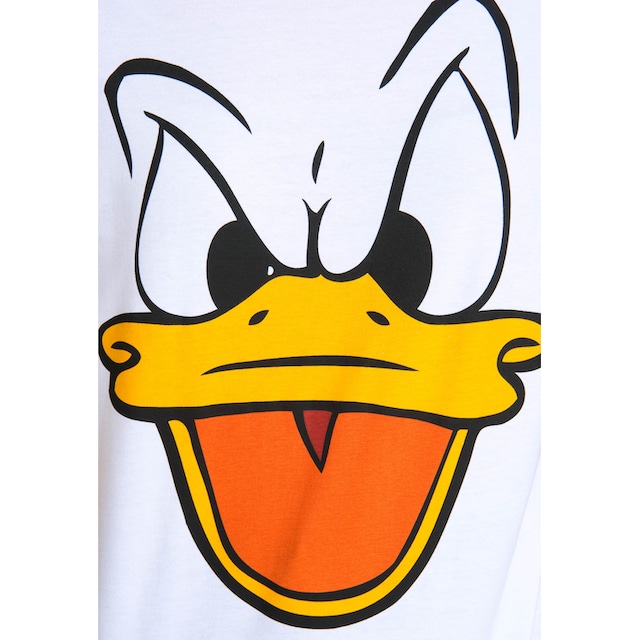 Duck mit T-Shirt lizenziertem Face«, Originaldesign »Donald LOGOSHIRT – online
