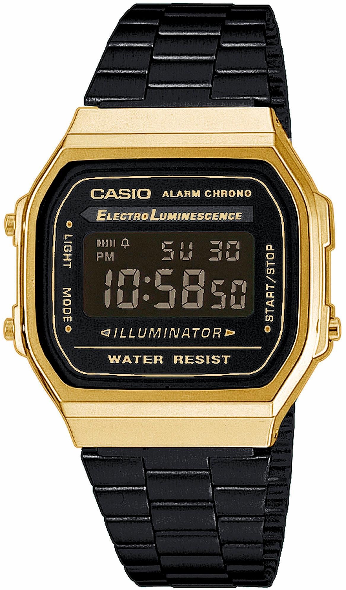 CASIO VINTAGE Chronograph »A168WEGB-1BEF« kaufen | I\'m walking | Schweizer Uhren