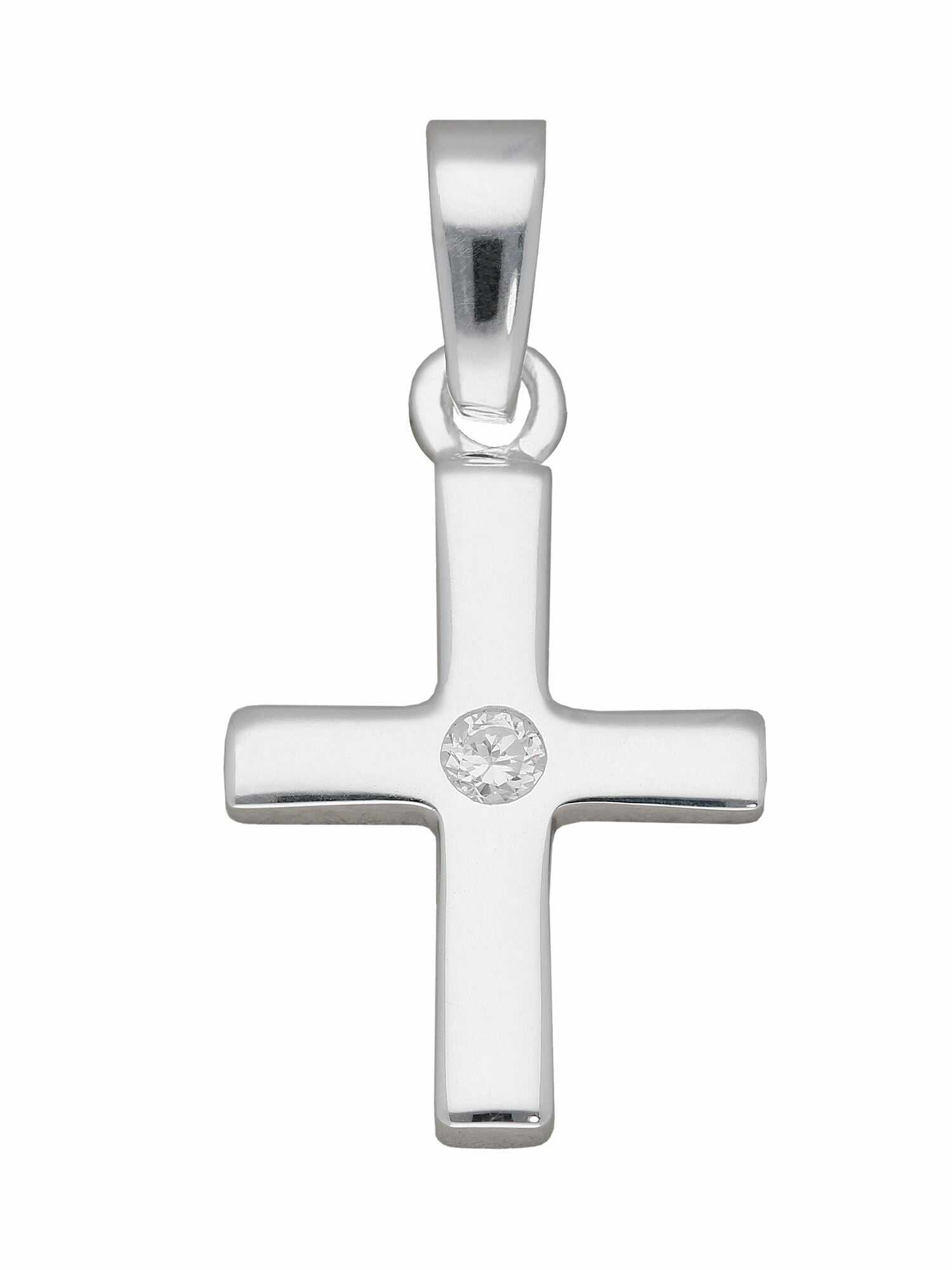 Adelia´s Kettenanhänger »925 Silber & walking | Herren Anhänger für Zirkonia mit Damen mit Silberschmuck Kreuz bestellen Zirkonia«, I\'m