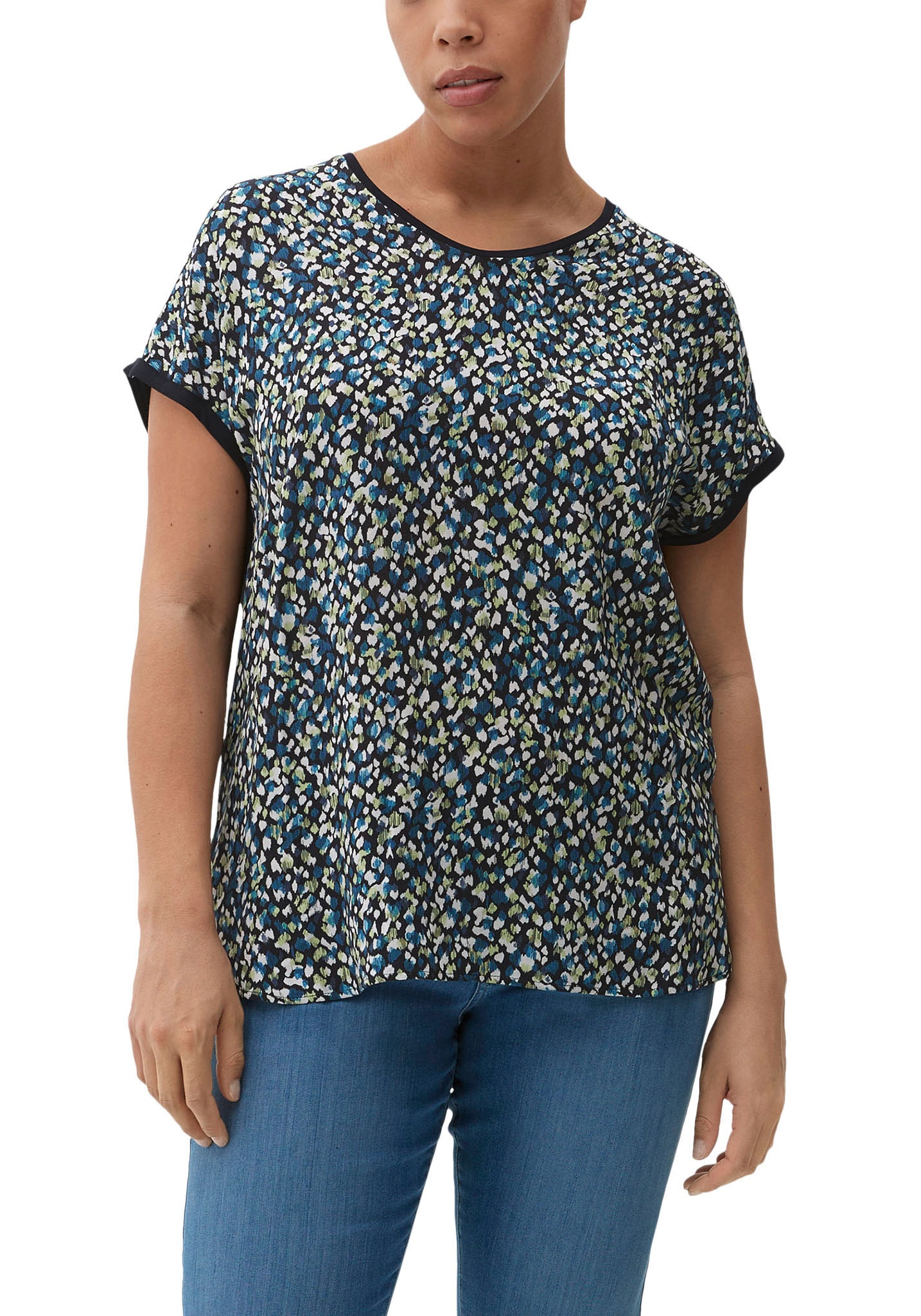 TRIANGLE T-Shirt, mit Allover-Print vorne kaufen