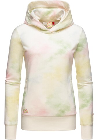 Ragwear Sweatshirt »Emerina Ombre Intl.«, stylischer Damen Hoodie mit Batik-Muster kaufen